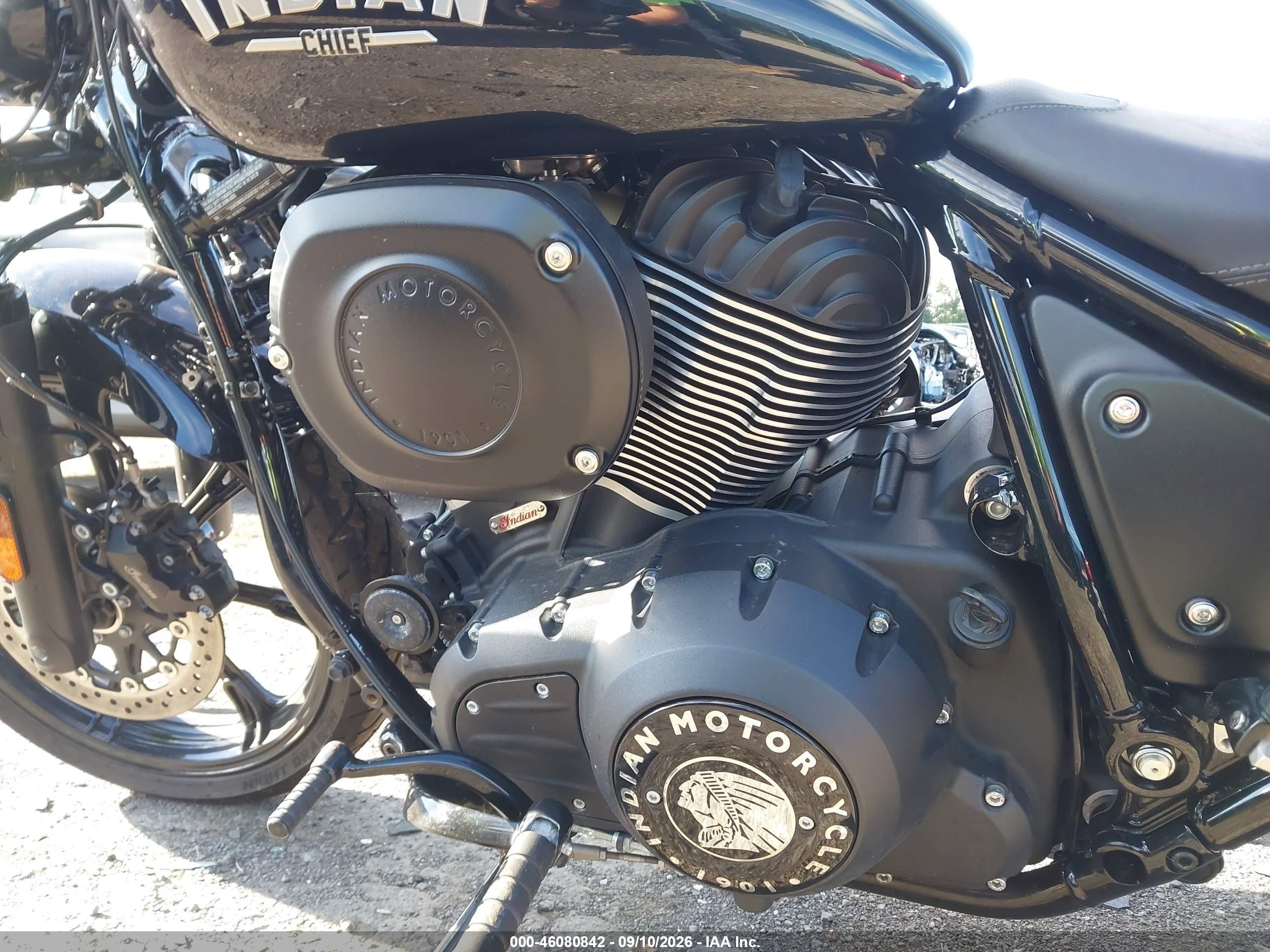 2024 Indian Motorcycle Co. Chief VIN 56KDMBAG6R3014410 IAAI salvage auction — Front End, Mv-907A (New York), sold $3,250 on 2026-10-08 (photo 9)