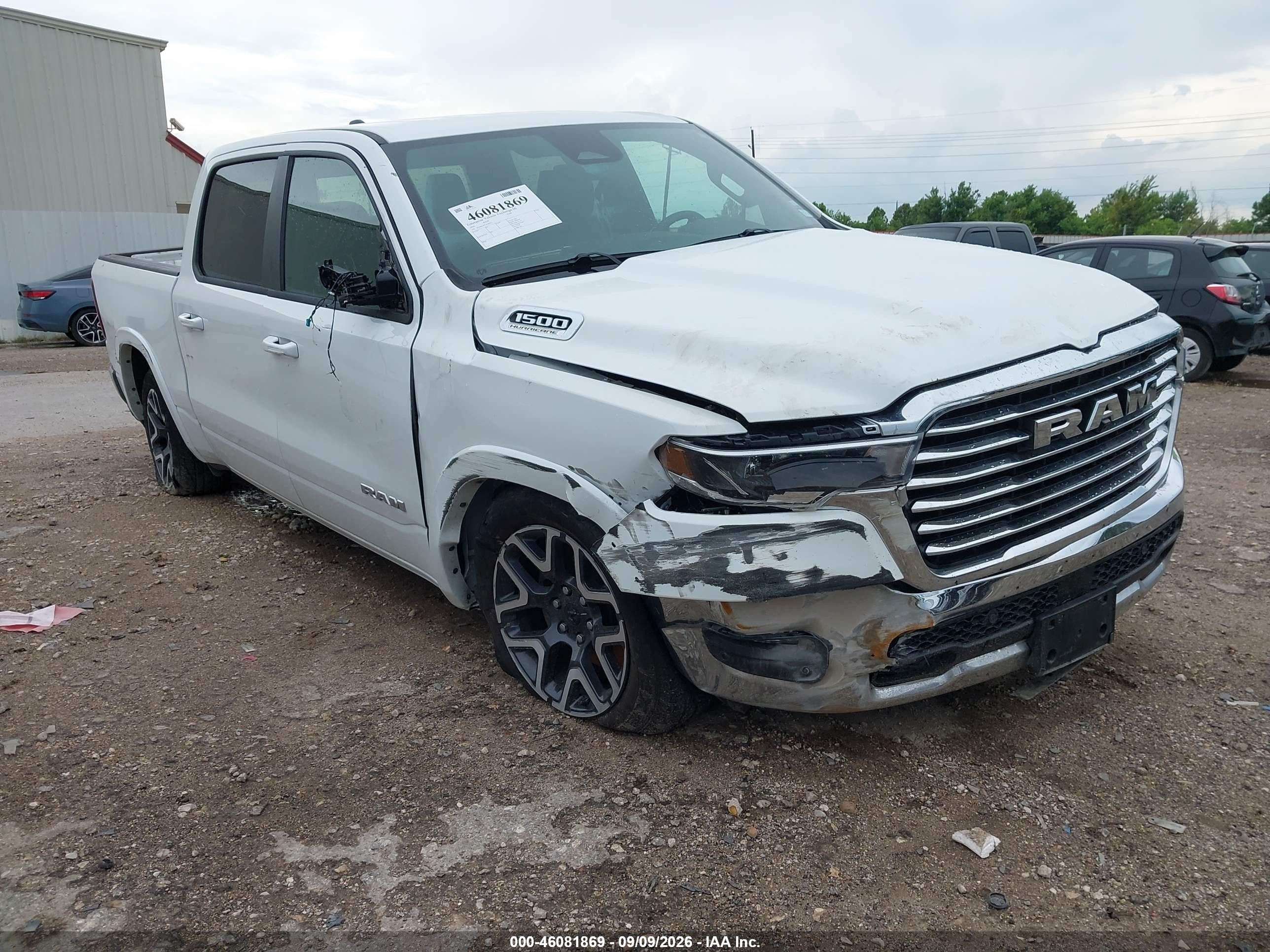 2026 Ram 1500 VIN 3C6SRFJP9T4180911 — IAAI salvage auction photo