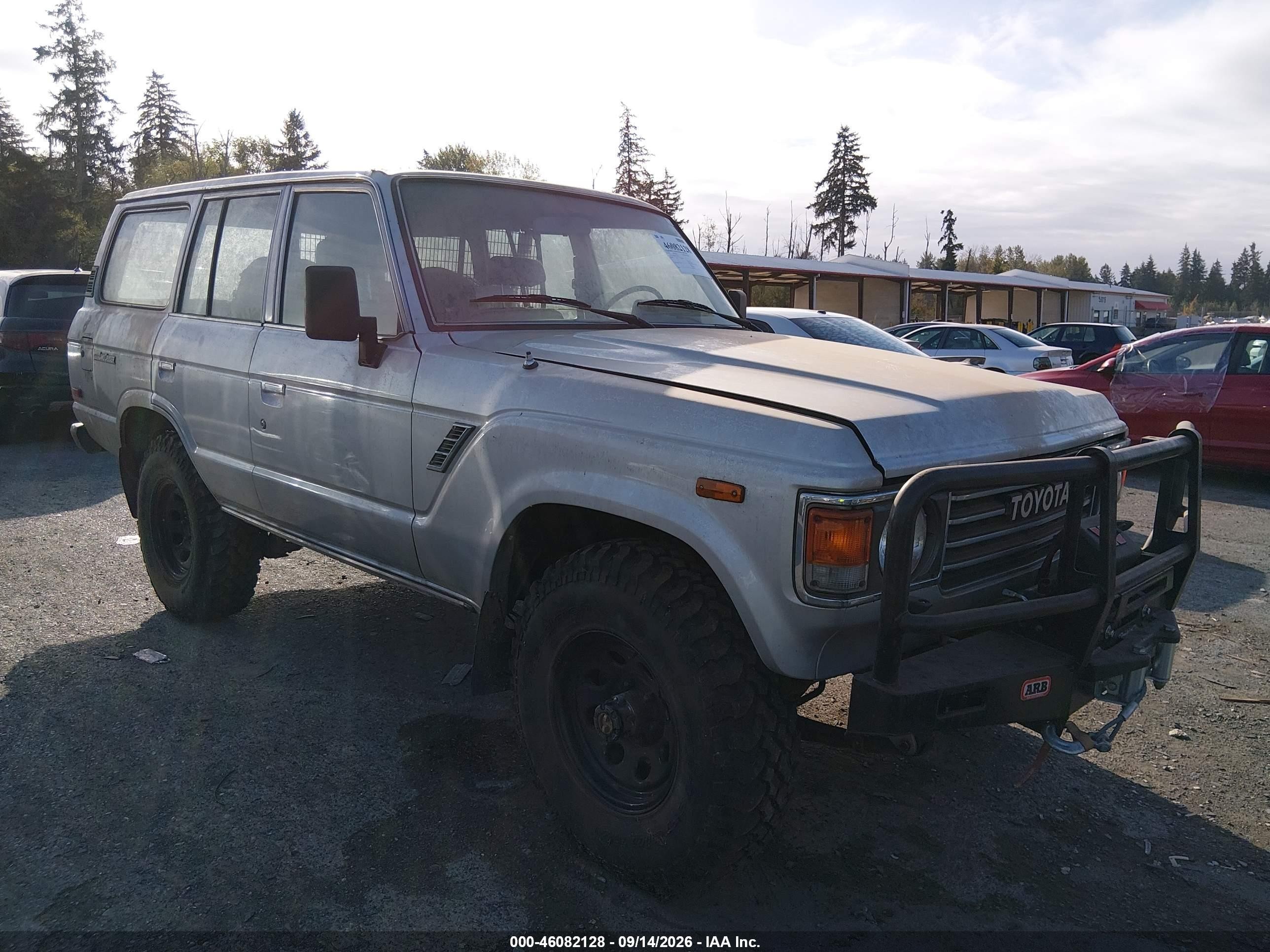 1985 Toyota Land Cruiser VIN JT3FJ60G8F1132695 — IAAI salvage auction photo