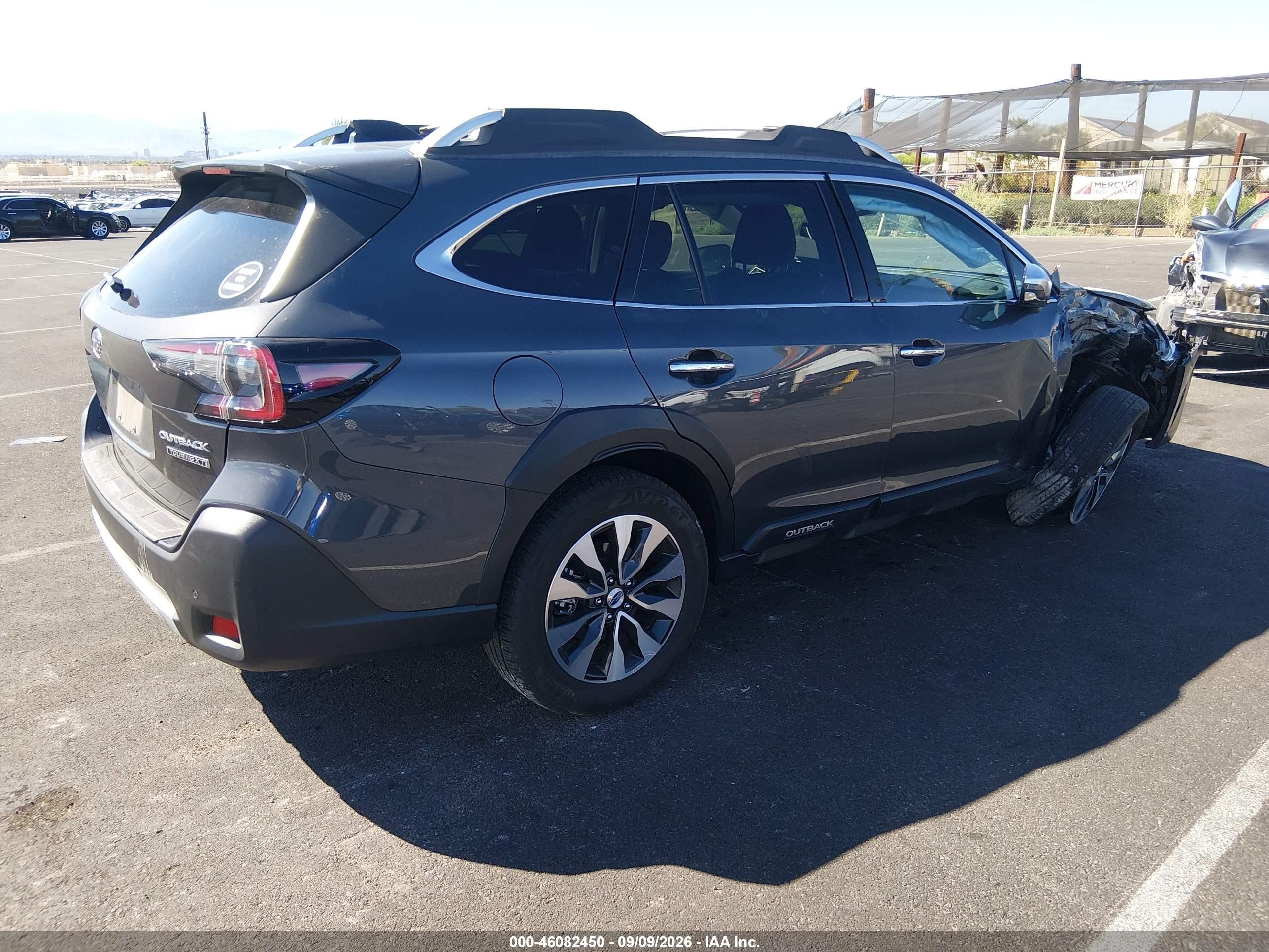 2024 Subaru Outback VIN 4S4BTGPD6R3175037 IAAI salvage auction — Front End, Salvage (Nevada), sold $7,100 on 2026-09-23 (photo 4)