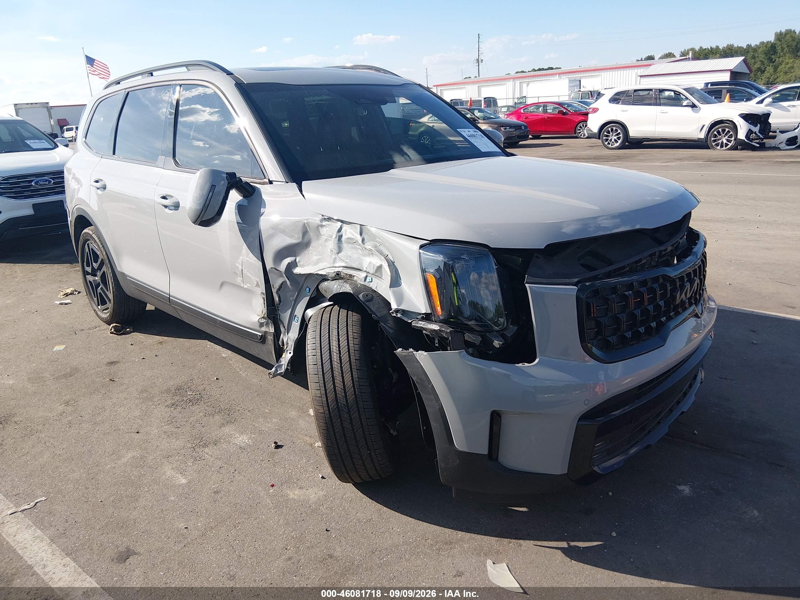 2025 Kia Telluride VIN 5XYP5DGC3SG641521 — IAAI salvage auction photo
