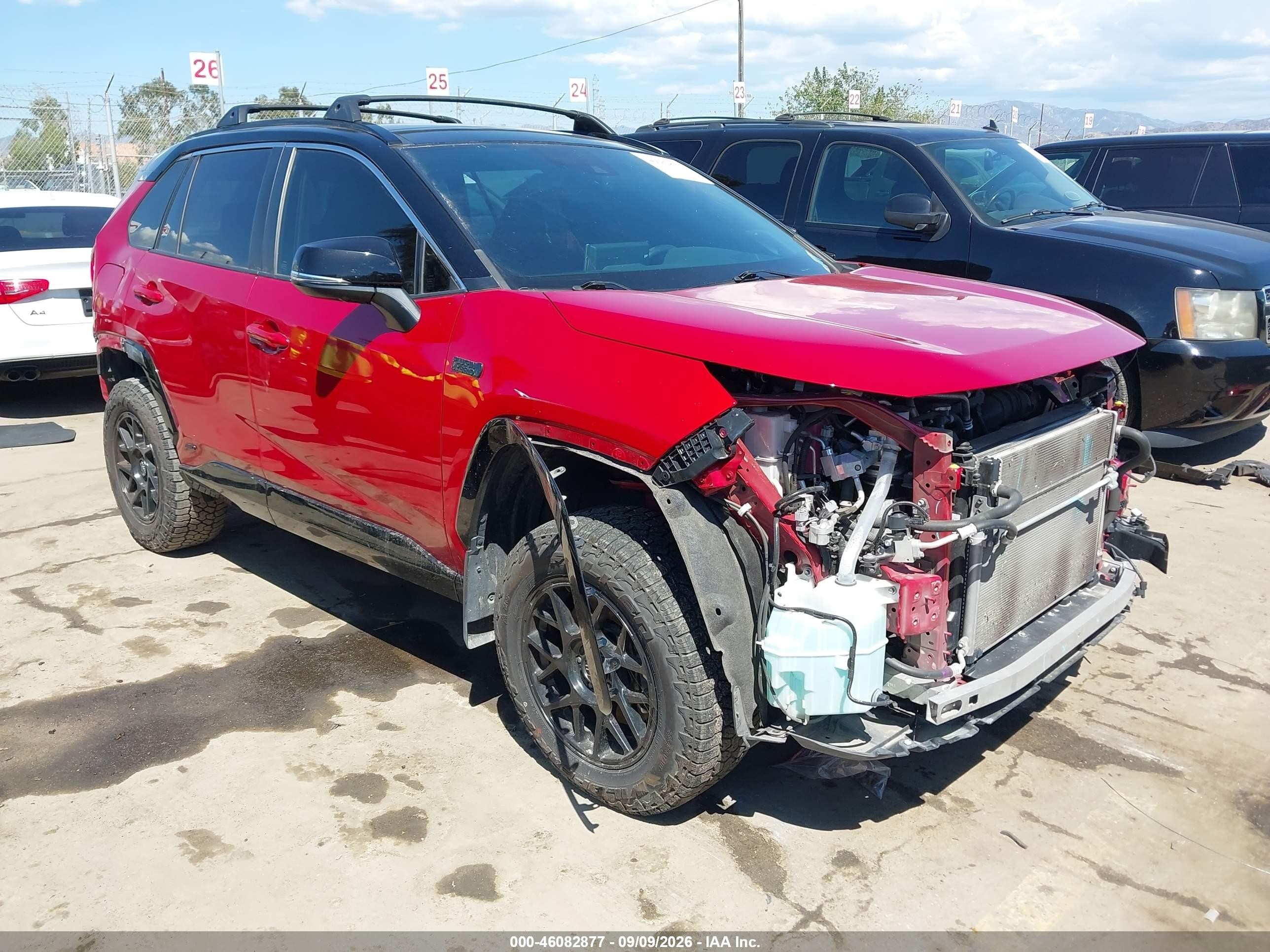 2021 Toyota RAV4 Prime VIN JTMFB3FV2MD012707 — IAAI salvage auction photo