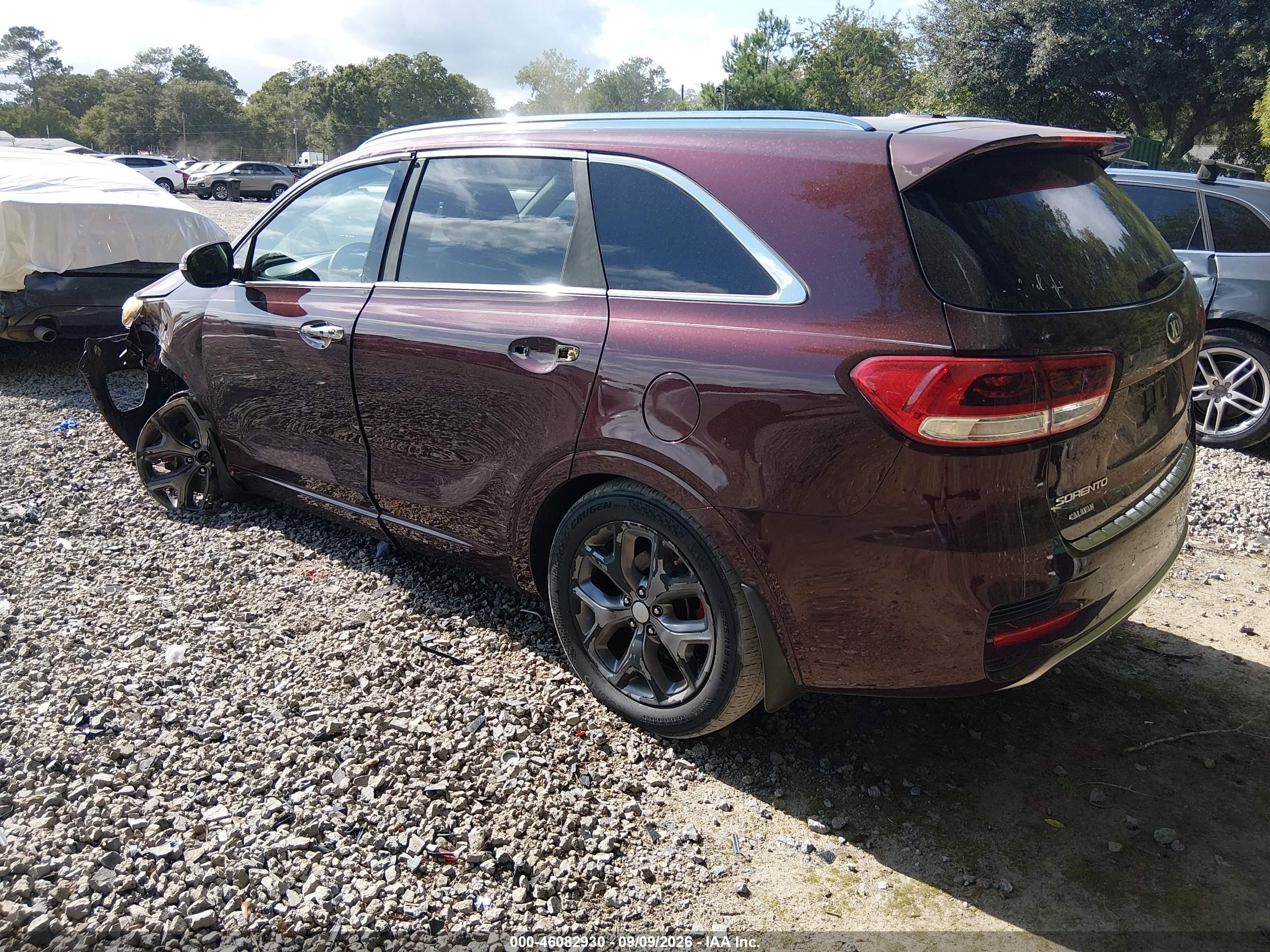 2016 Kia Sorento VIN 5XYPK4A56GG118679 IAAI salvage auction — Front End, Salvage (South Carolina), sold $2,100 on 2026-10-05 (photo 3)
