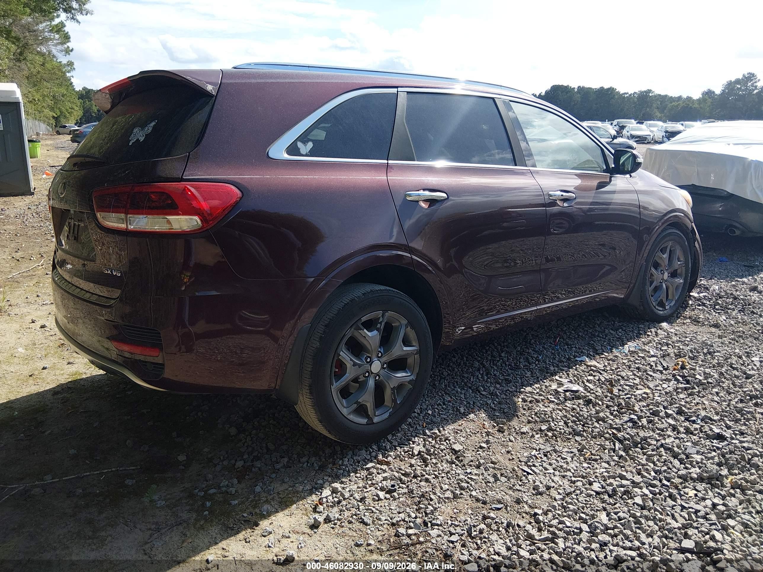 2016 Kia Sorento VIN 5XYPK4A56GG118679 IAAI salvage auction — Front End, Salvage (South Carolina), sold $2,100 on 2026-10-05 (photo 4)
