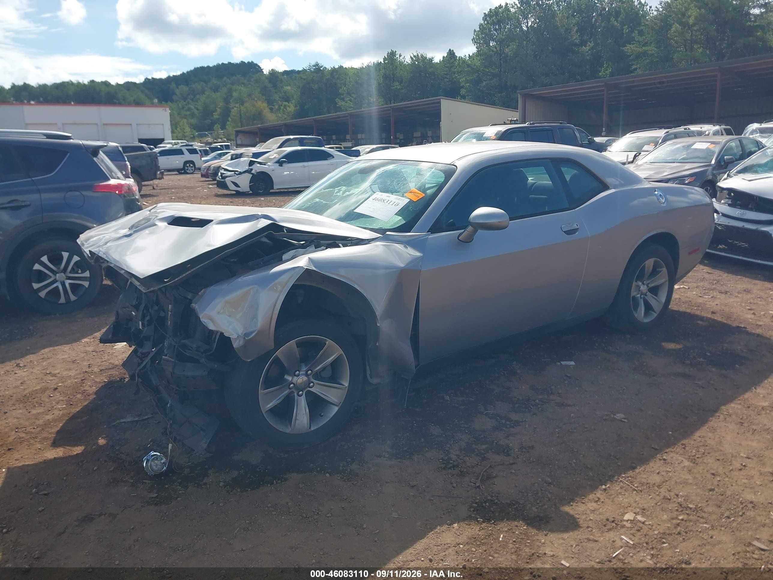 2015 Dodge Challenger VIN 2C3CDZAG8FH712542 IAAI salvage auction — Front End, Salvage (Alabama), sold $750 on 2026-10-01 (photo 2)
