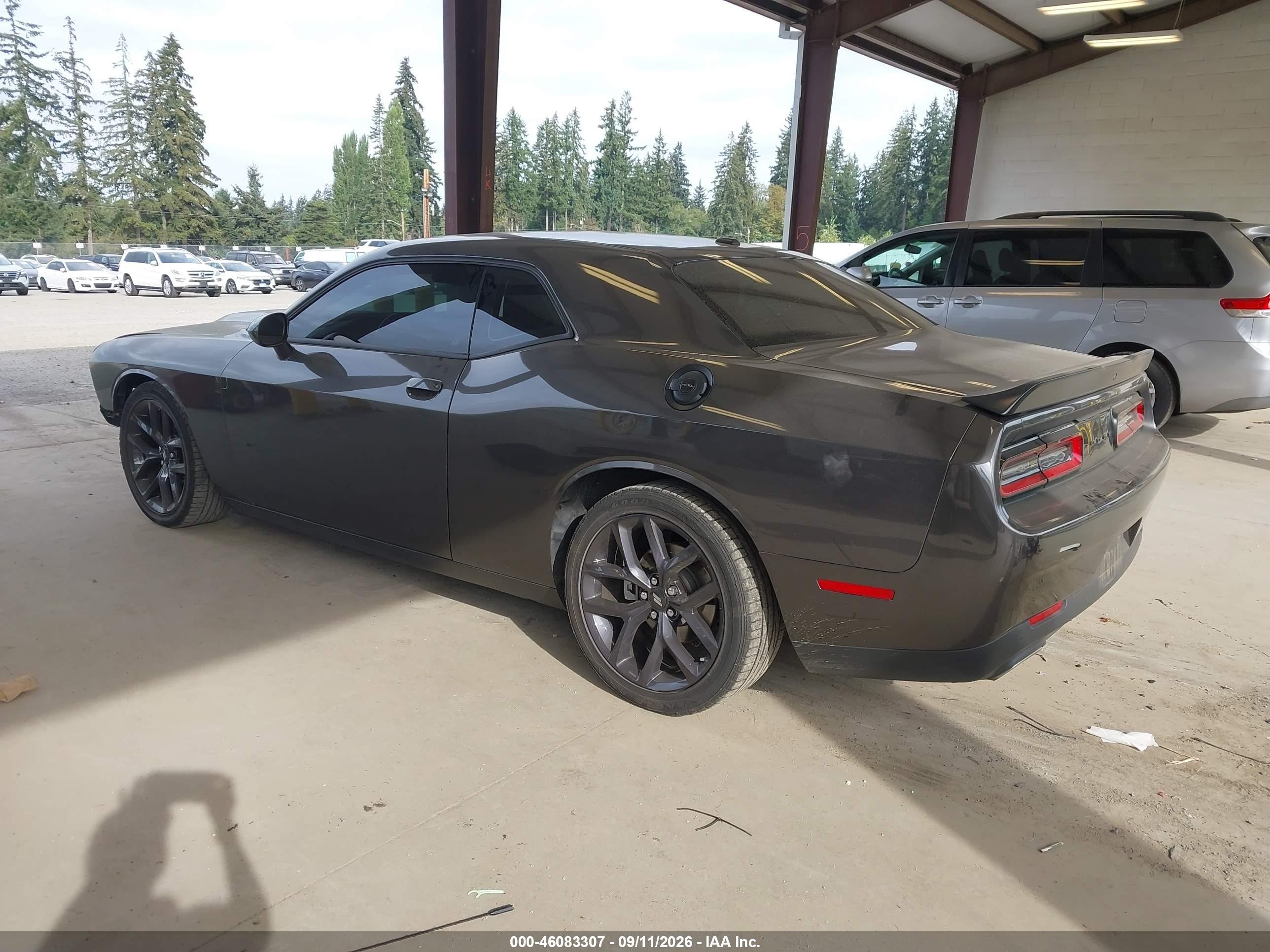 2023 Dodge Challenger VIN 2C3CDZJG6PH662712 IAAI salvage auction — Front End, Bill Of Sale (Washington), sold $8,100 on 2026-10-07 (photo 3)