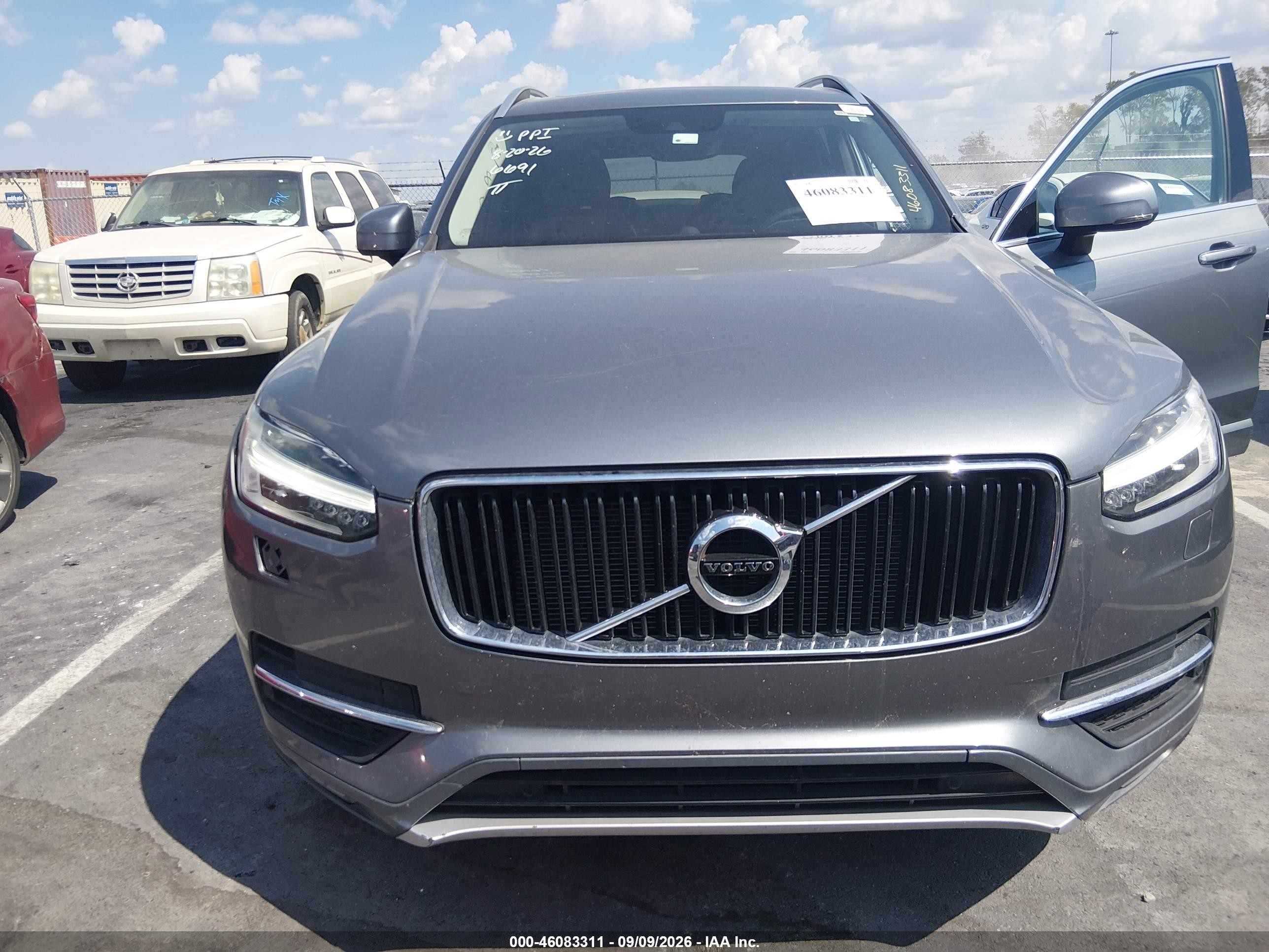 2016 Volvo XC90 VIN YV4A22PK1G1026691 IAAI salvage auction — Unknown, Clear (Tennessee), sold $5,300 on 2026-09-14 (photo 6)