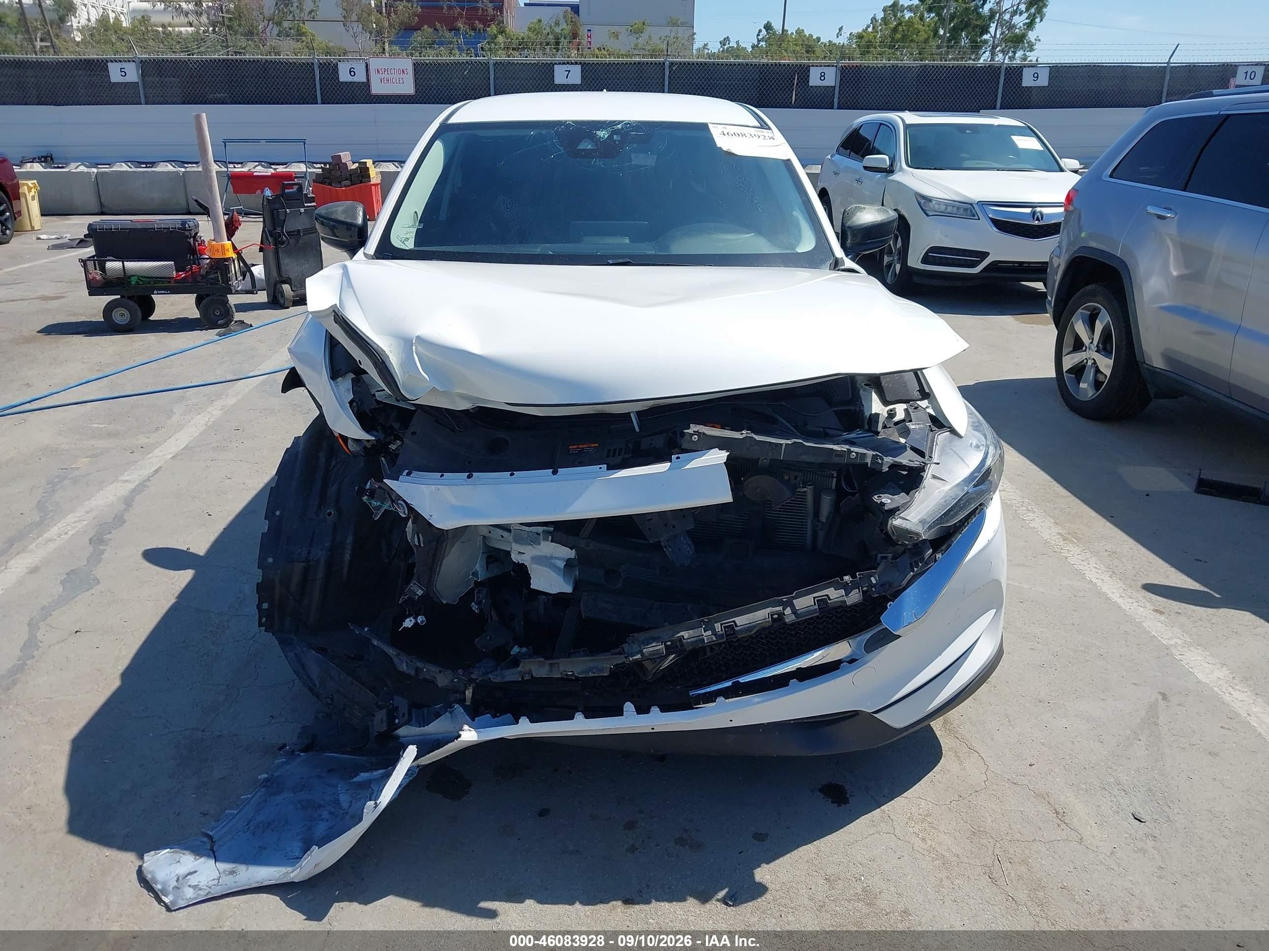 2021 Mazda CX-5 VIN JM3KFBCM1M0344256 IAAI salvage auction — Front End, Salvage (California), sold $1,700 on 2026-09-25 (photo 6)
