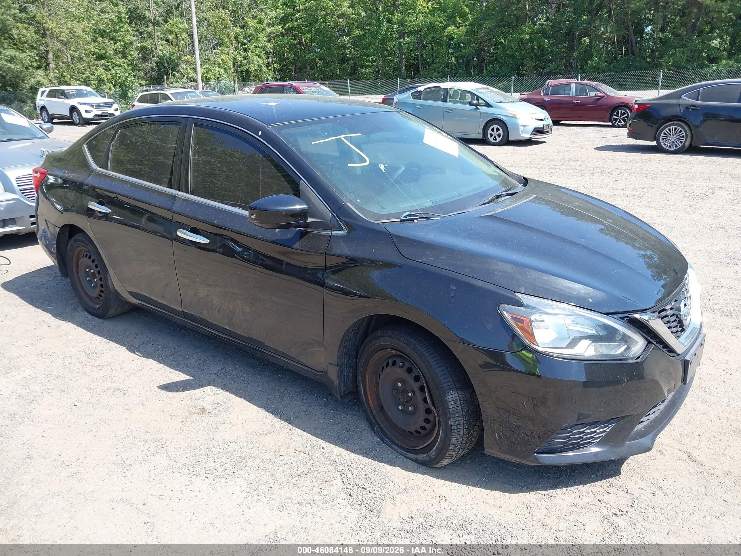 2017 Nissan Sentra VIN 3N1AB7AP6HY208116 IAAI salvage auction — Normal Wear, Clear (Virginia), sold $950 on 2026-10-03 (photo 1)