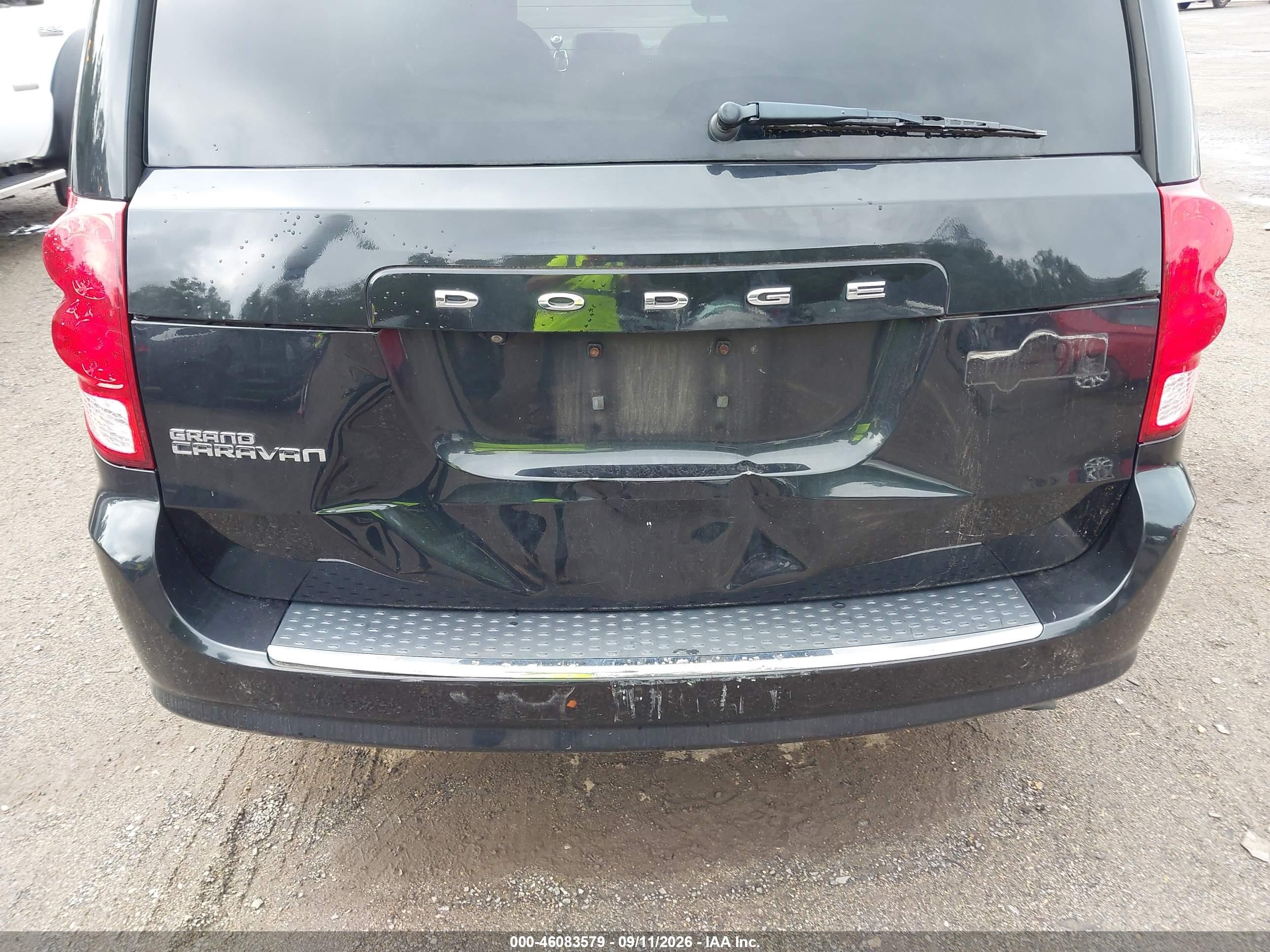 2013 Dodge Grand caravan VIN 2C4RDGCG4DR726341 IAAI salvage auction — Normal Wear, Clear (Maryland), sold $650 on 2026-10-03 (photo 6)