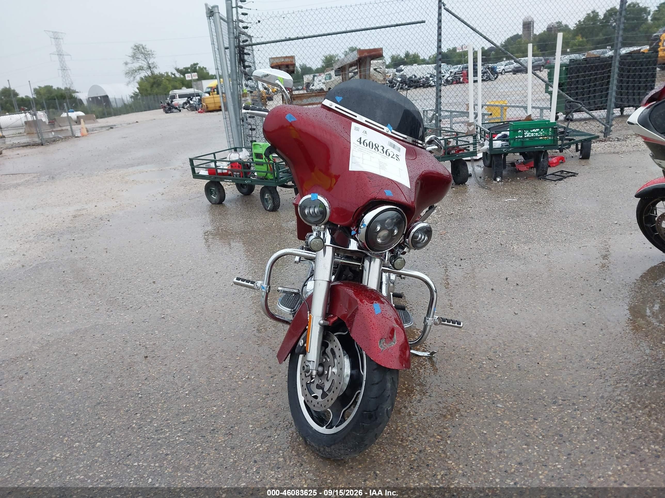 2009 Harley-davidson Flhx VIN 1HD1KB4169Y608650 IAAI salvage auction — Front End, Clear (Wisconsin), sold $1,900 on 2026-10-14 (photo 5)