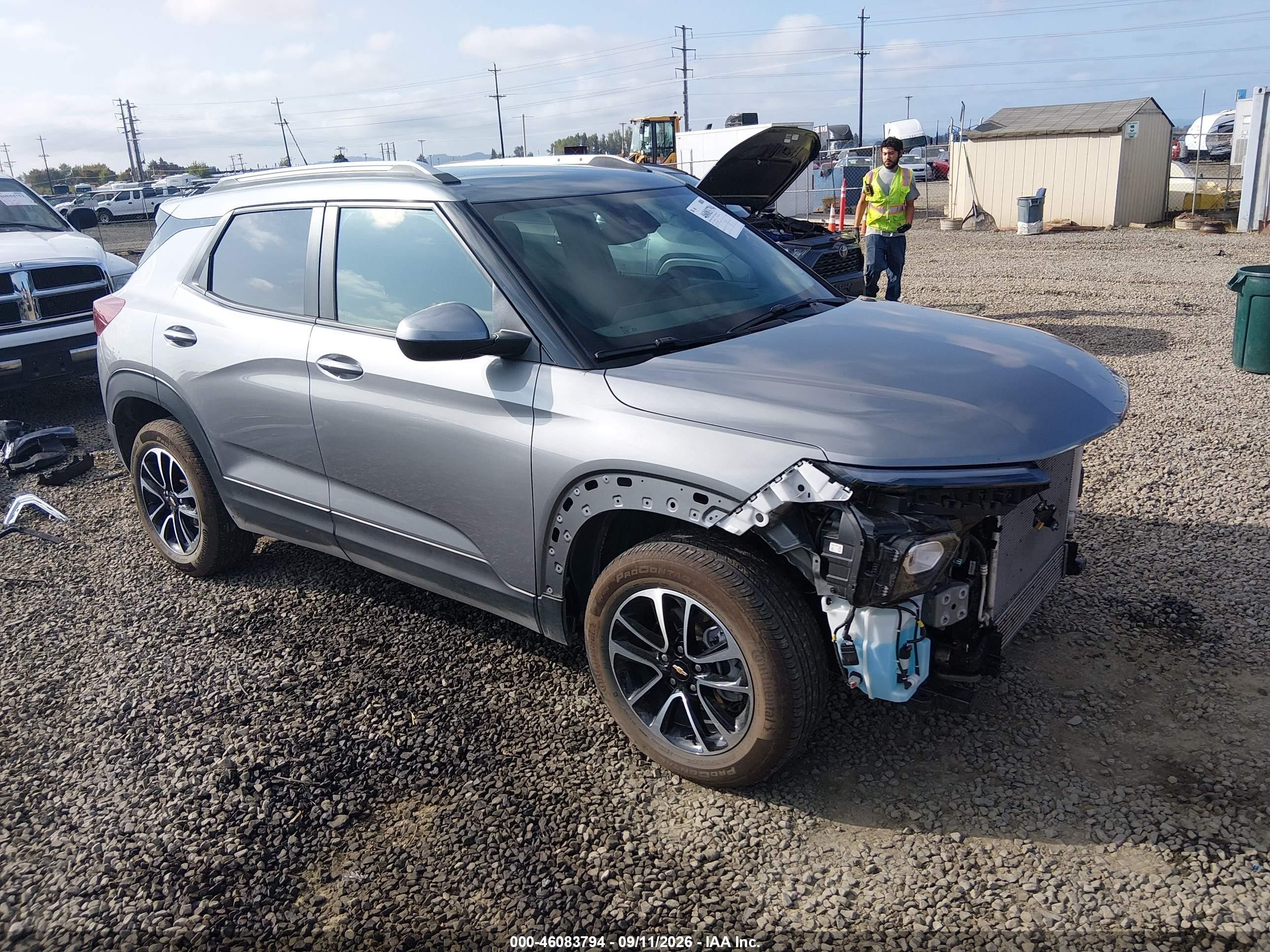 2026 Chevrolet Trailblazer VIN KL79MRSL1TB095956 — IAAI salvage auction photo