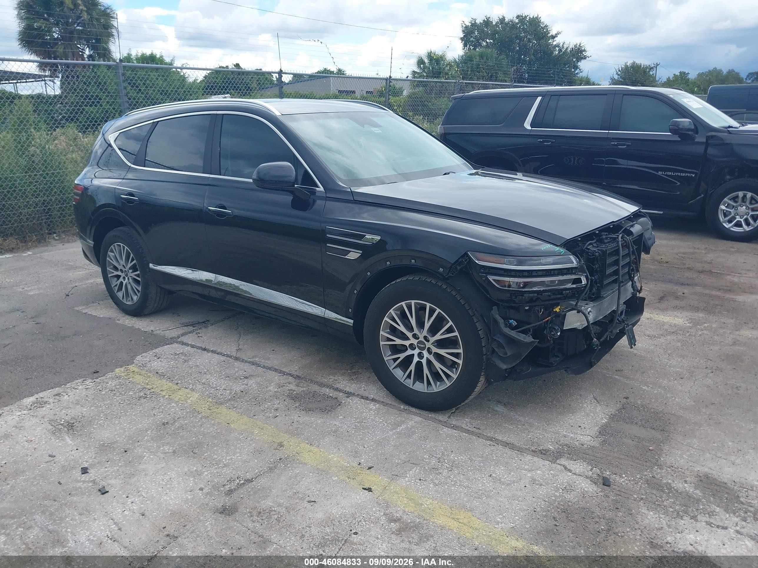 2021 Genesis GV80 VIN KMUHB4SB2MU051062 — IAAI salvage auction photo