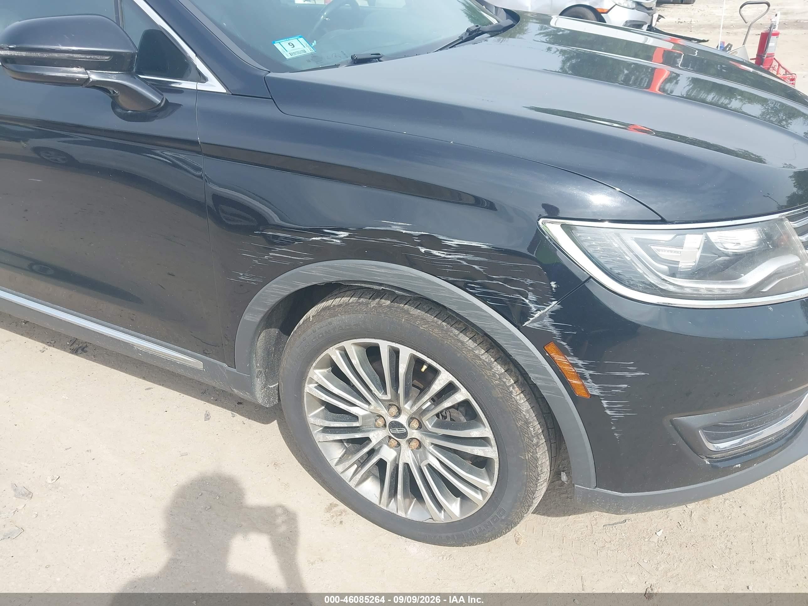 2016 Lincoln Mkx VIN 2LMTJ8LR6GBL83891 IAAI salvage auction — Normal Wear, Clear (Massachusetts), sold $2,150 on 2026-09-13 (photo 6)