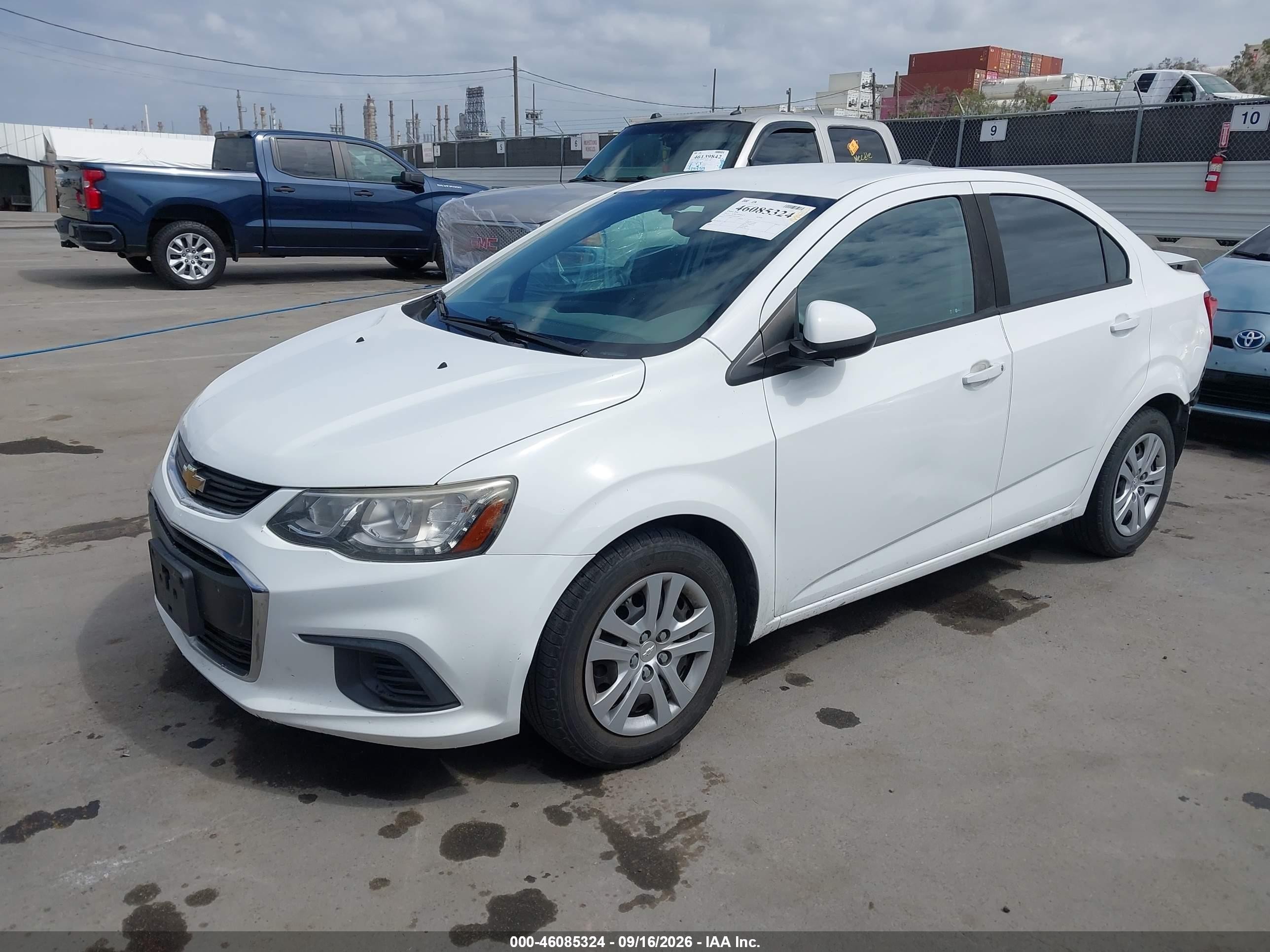 2017 Chevrolet SONIC VIN 1G1JB5SG4H4114991 IAAI salvage auction — Rear End, Salvage (Arizona), sold $1,050 on 2026-09-26 (photo 2)