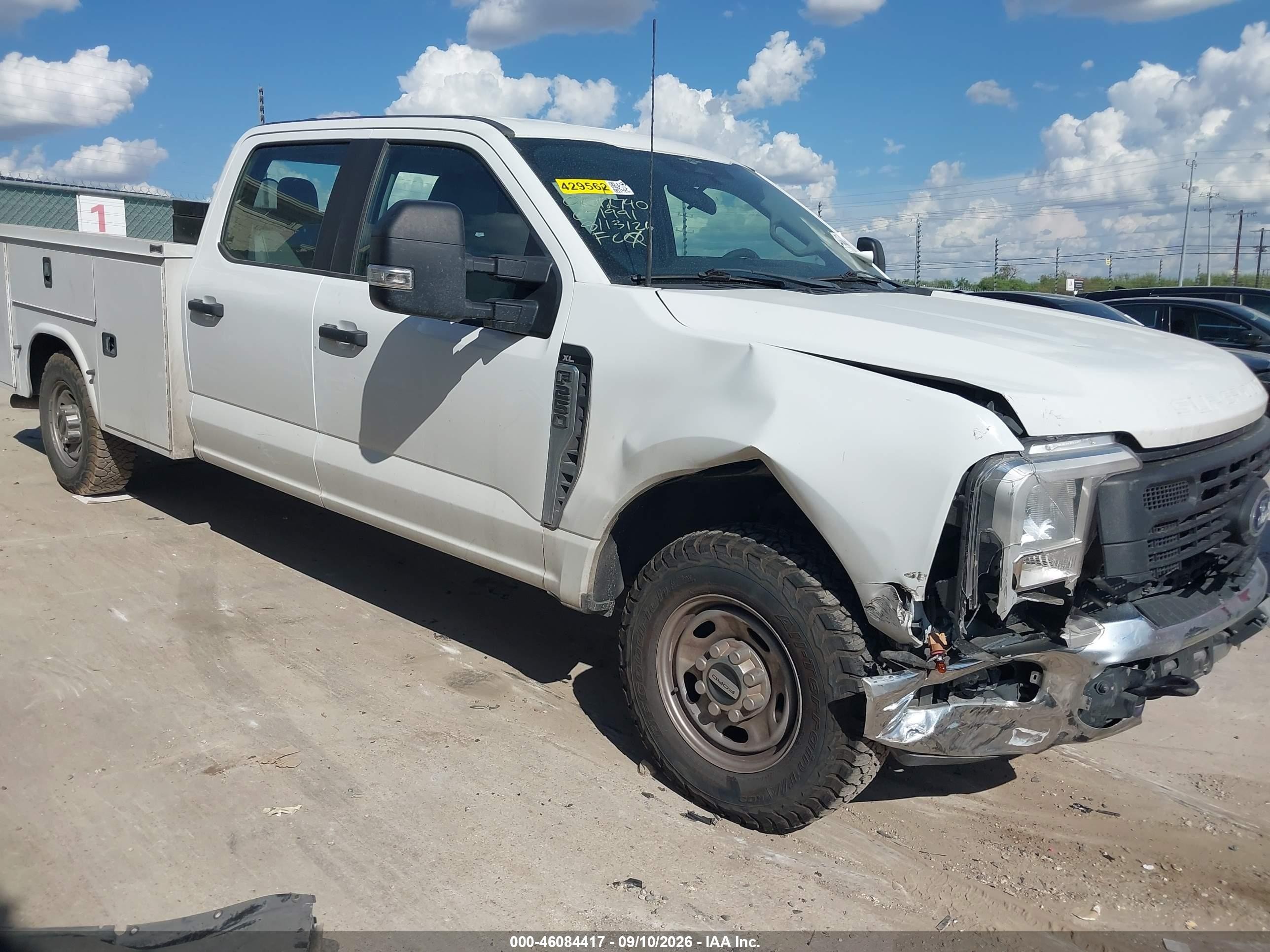 2023 Ford F-250 VIN 1FT7W2AA6PEC51991 — IAAI salvage auction photo