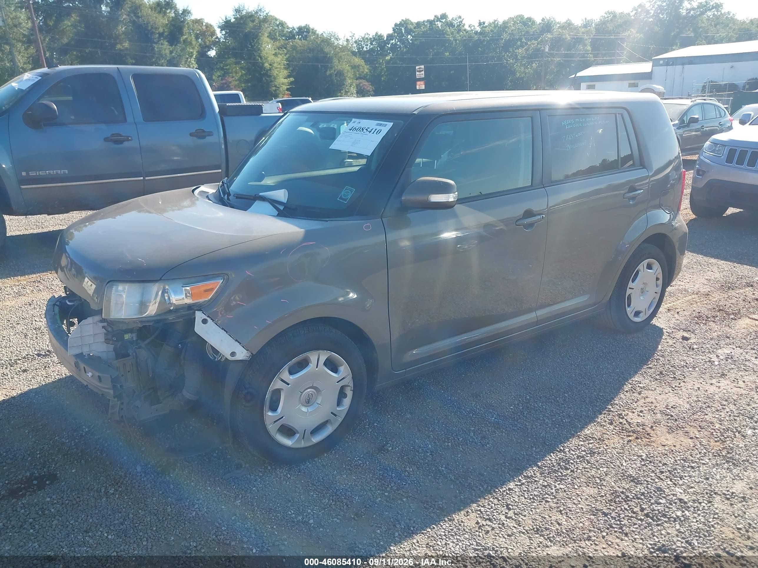 2013 Scion Xb VIN JTLZE4FE6DJ032331 IAAI salvage auction — Unknown, Clear (South Carolina), sold $1,750 on 2026-09-29 (photo 2)