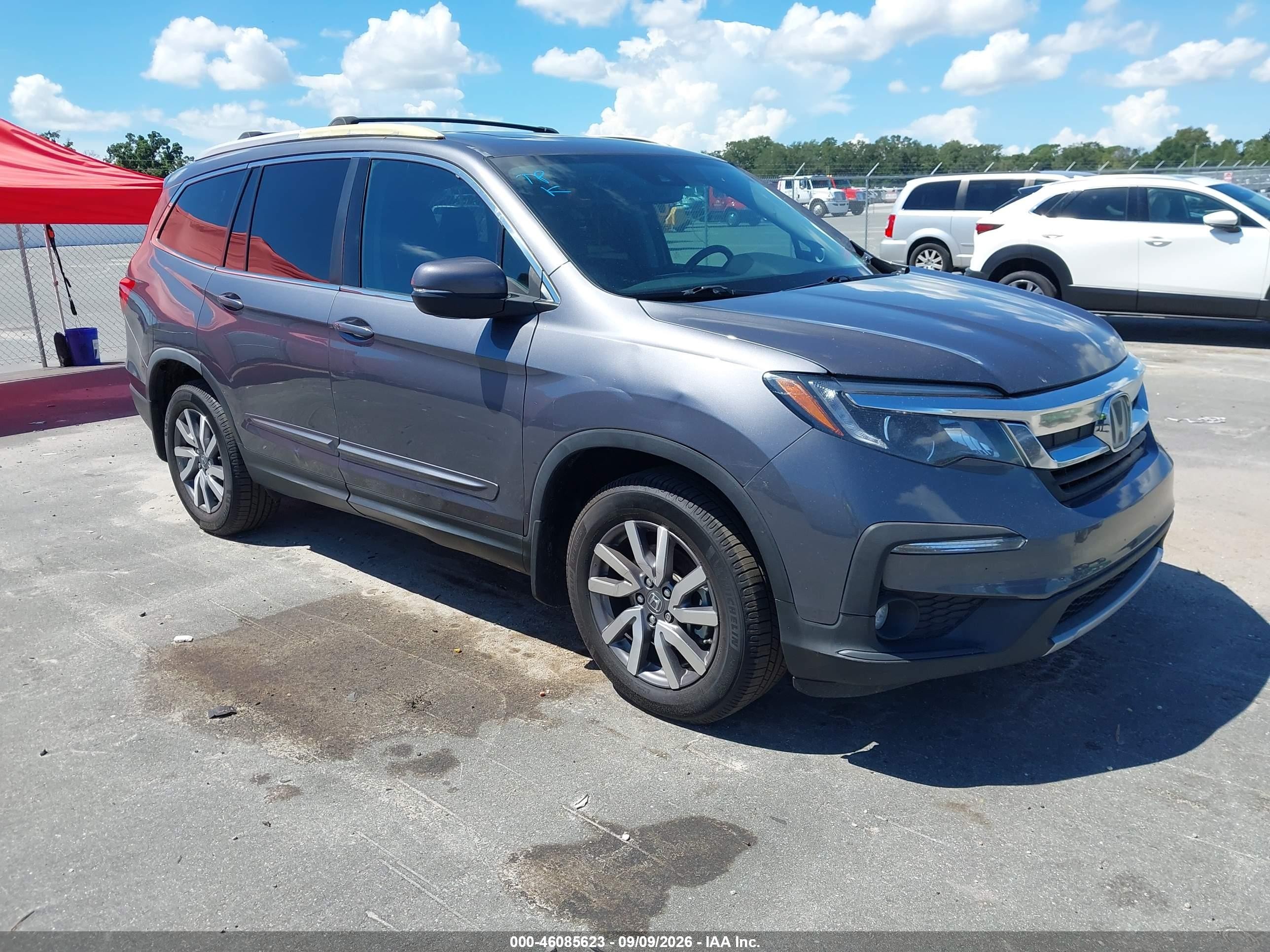 2020 Honda Pilot VIN 5FNYF5H43LB006600 — IAAI salvage auction photo