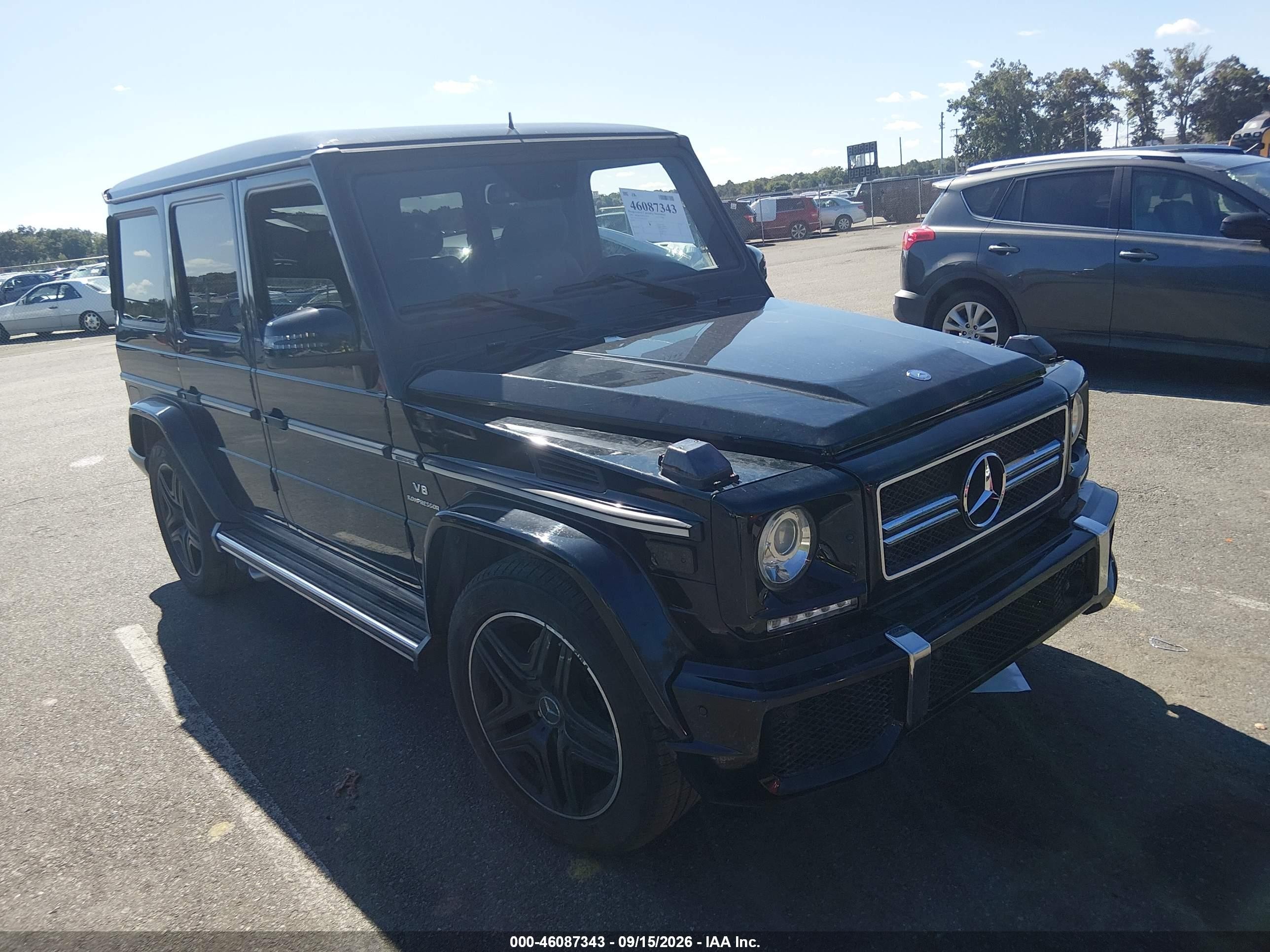 2009 Mercedes-Benz G-Class VIN WDCYR71E69X177632 — IAAI salvage auction photo