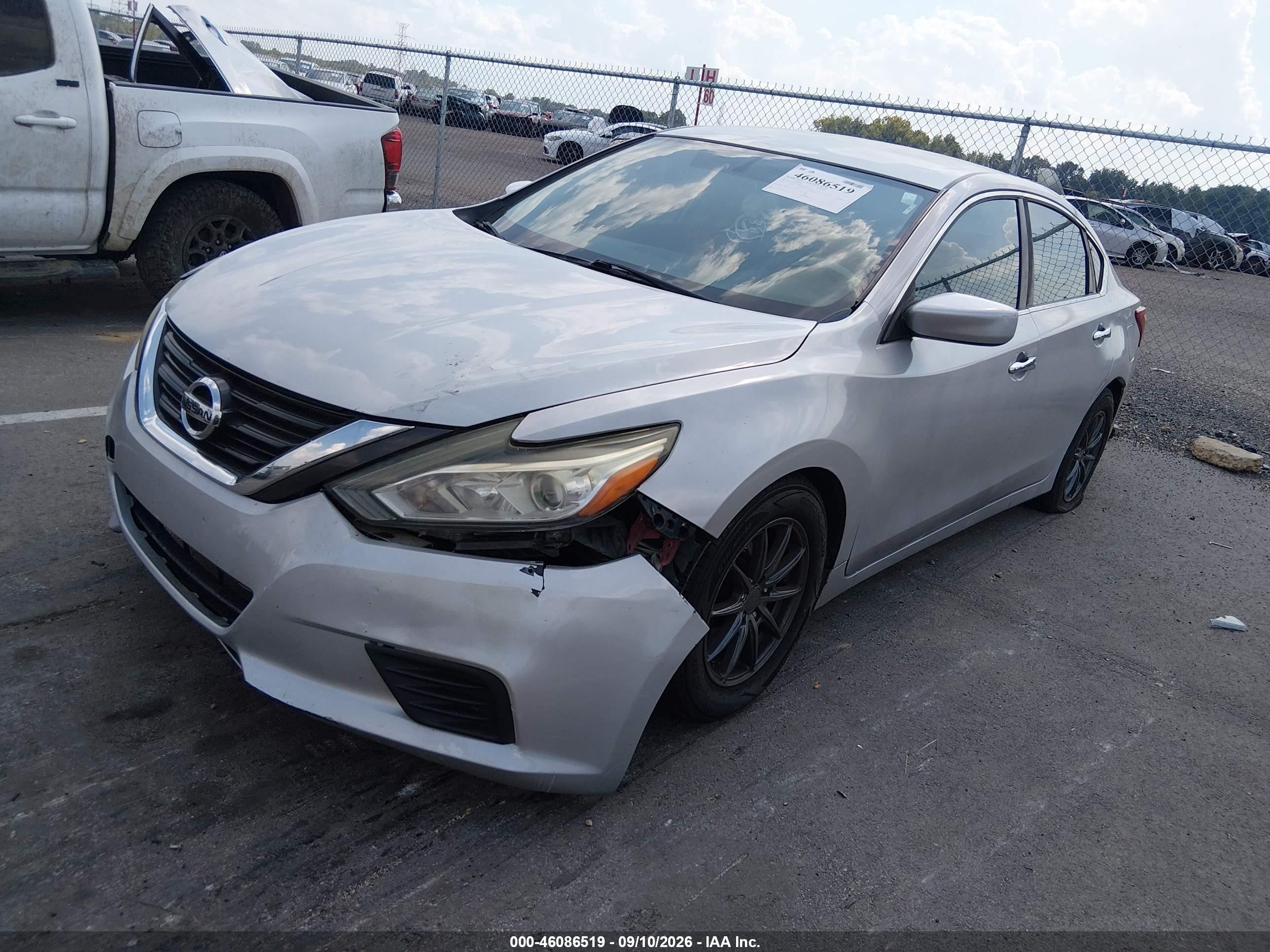 2016 Nissan Altima VIN 1N4AL3AP3GC248797 IAAI salvage auction — Normal Wear, Clear (Tennessee), sold $800 on 2026-09-22 (photo 2)