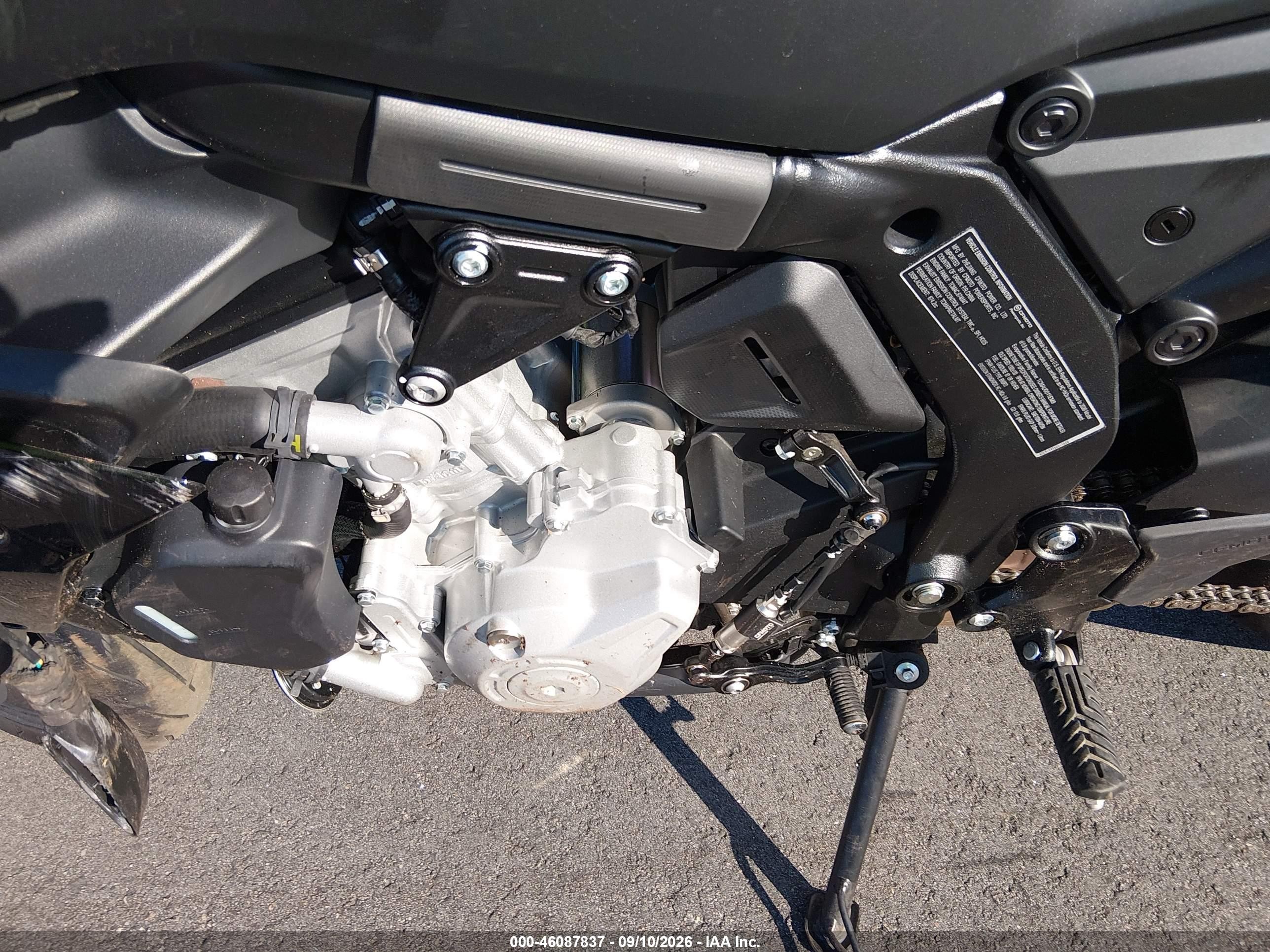 2026 Cf Moto 675snk VIN LCEPEVLR8T6000790 IAAI salvage auction — Unknown, Bill Of Sale (North Carolina), sold $1,150 on 2026-09-25 (photo 9)