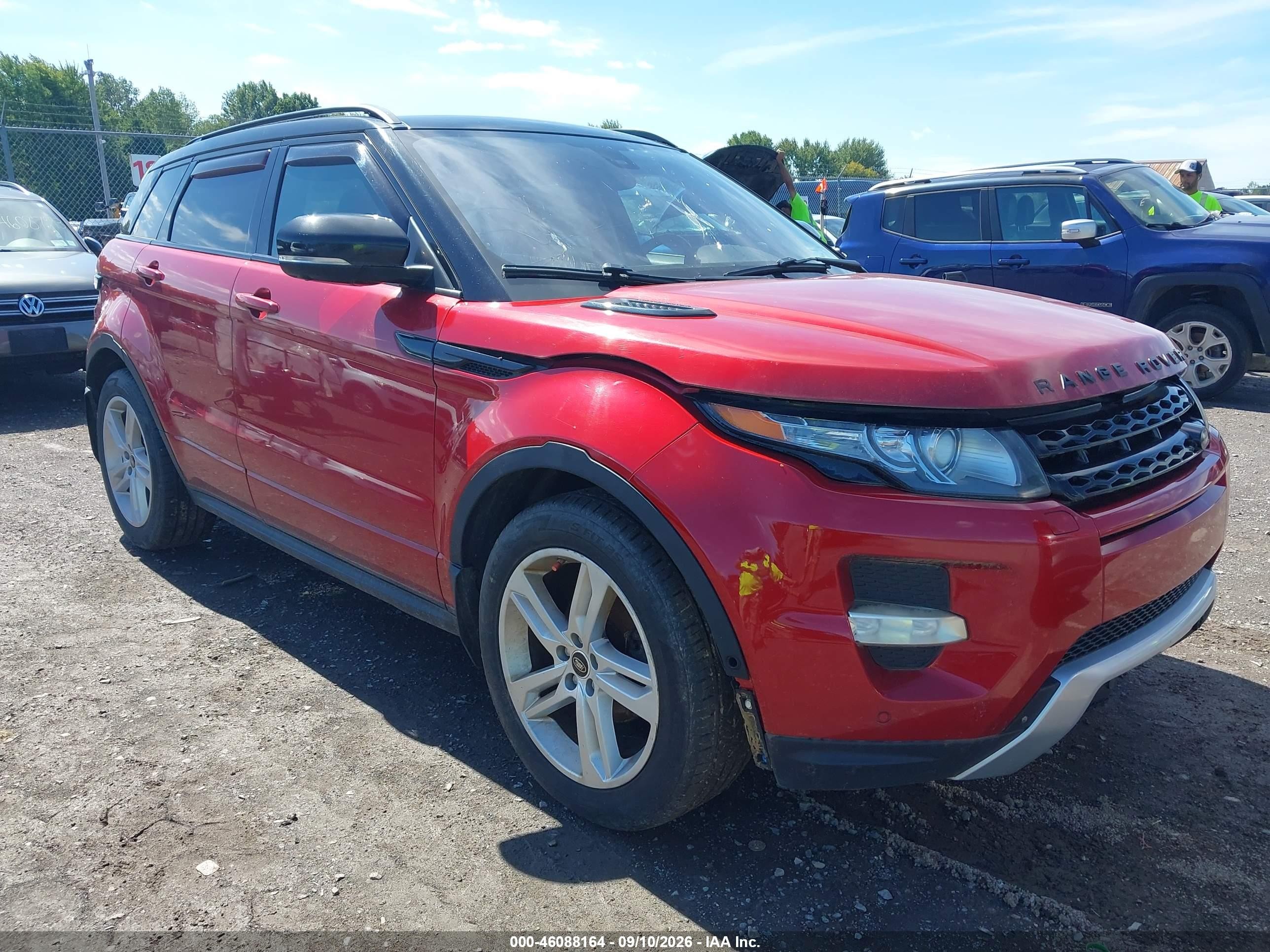 2013 Land rover Range rover evoque VIN SALVT2BG3DH714711 IAAI salvage auction — Normal Wear, Clear (New York), sold $700 on 2026-09-13 (photo 1)