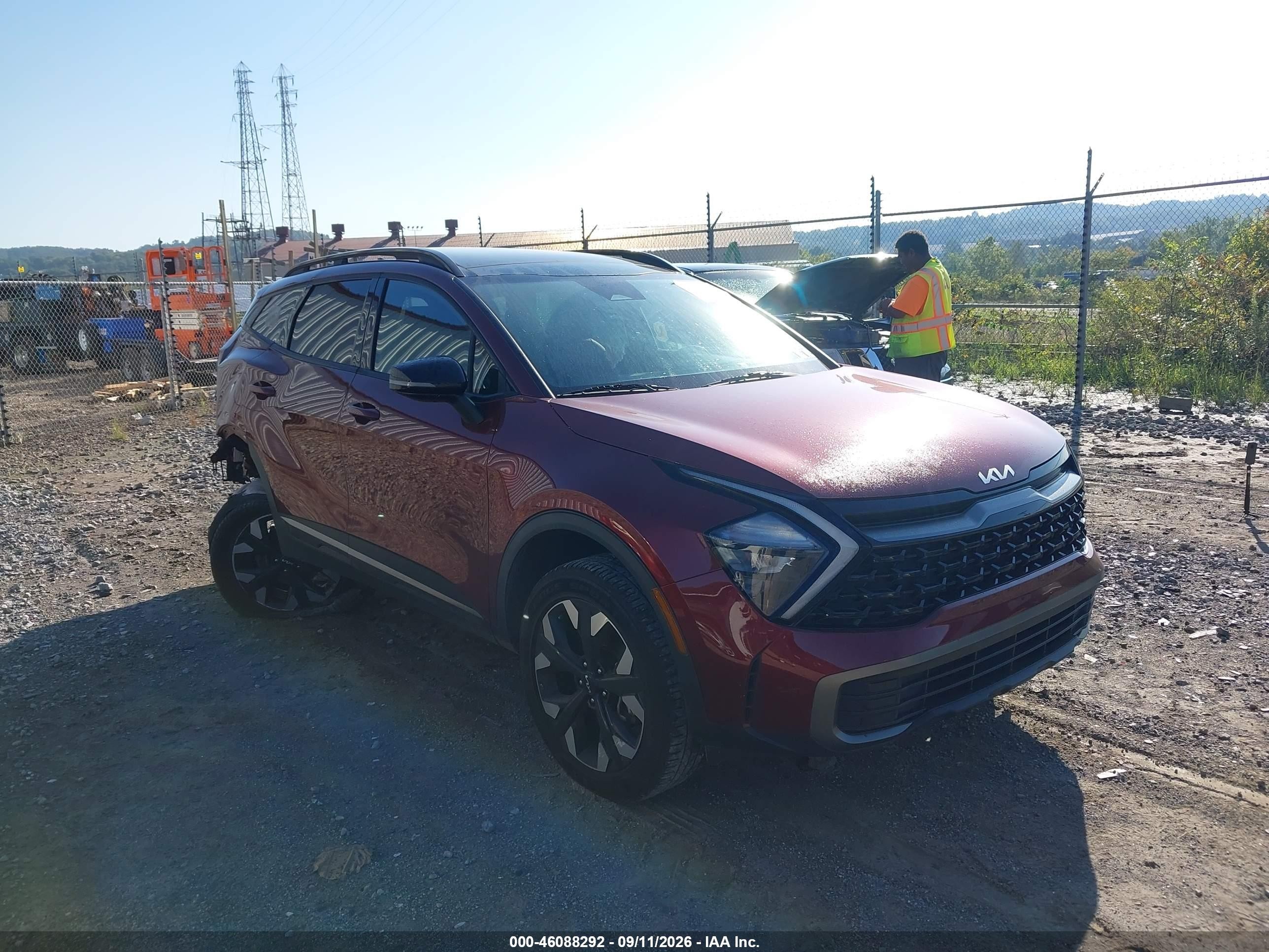 2023 Kia Sportage VIN 5XYK6CAF5PG067354 — IAAI salvage auction photo