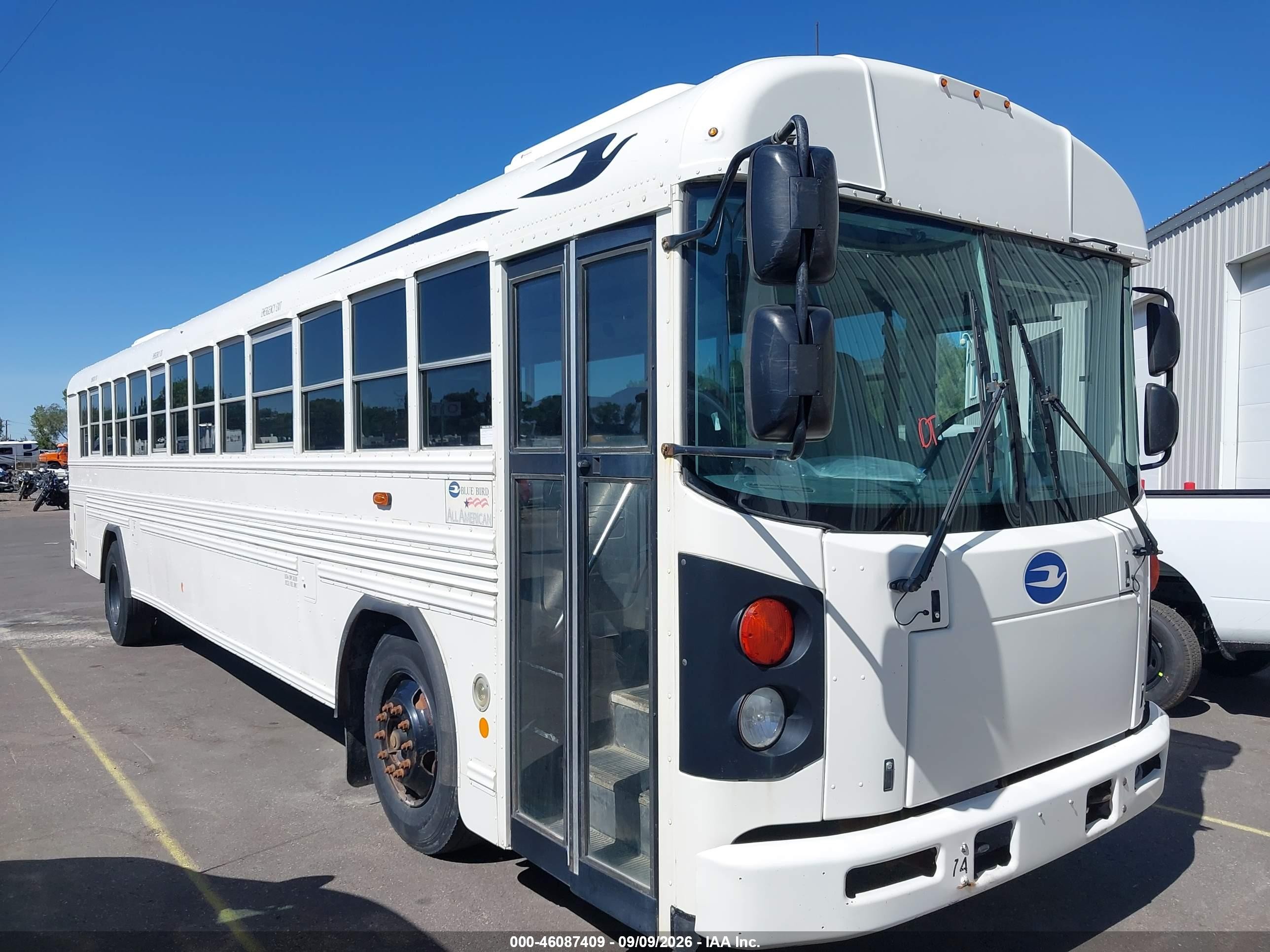 2015 Blue Bird School Bus / Transit Bus VIN 1BABNBPA6FF310559 — IAAI salvage auction photo