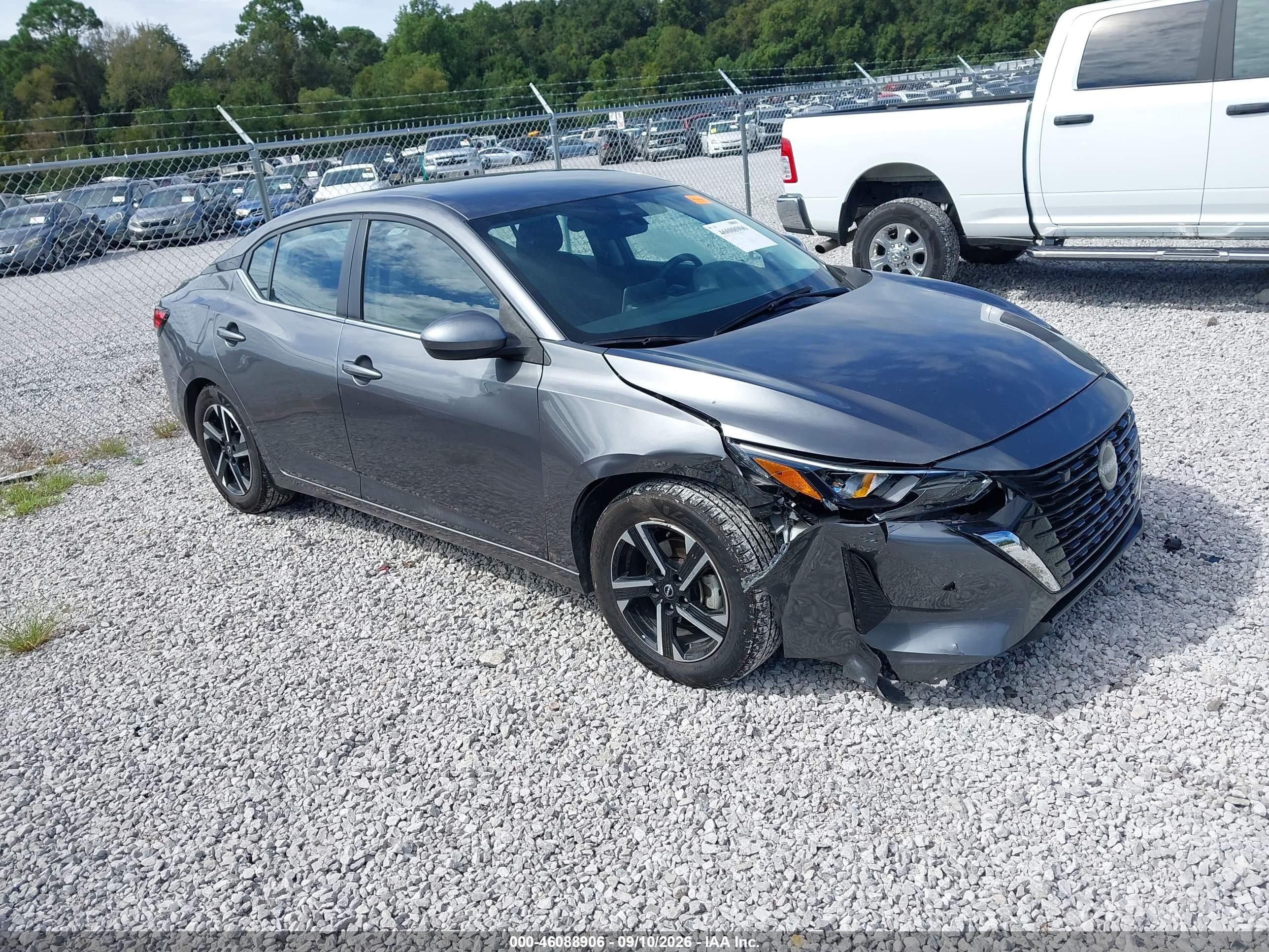 2025 Nissan Sentra VIN 3N1AB8CV4SY313388 — IAAI salvage auction photo