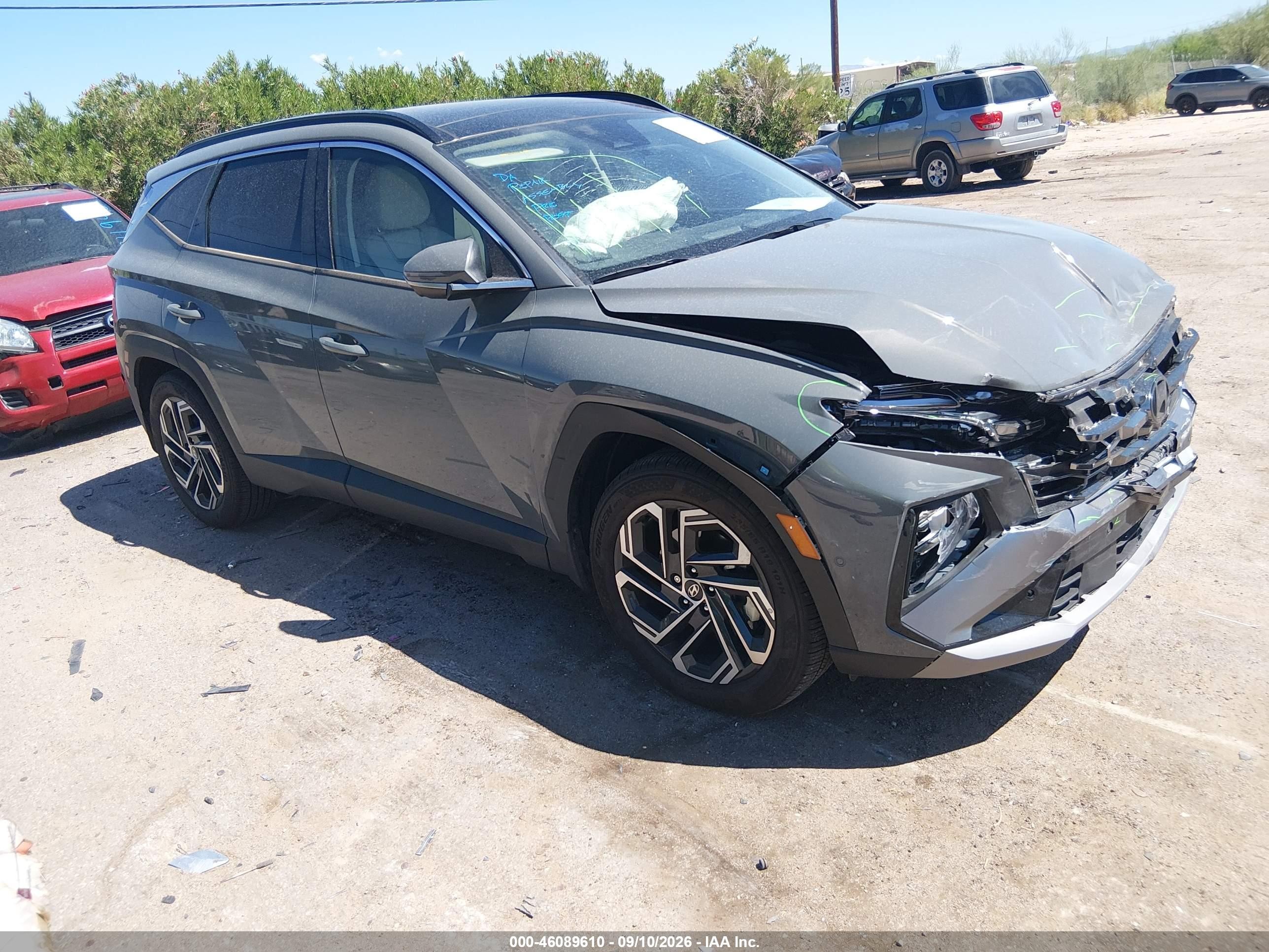 2025 Hyundai Tucson VIN 5NMJE3DE7SH581254 — IAAI salvage auction photo