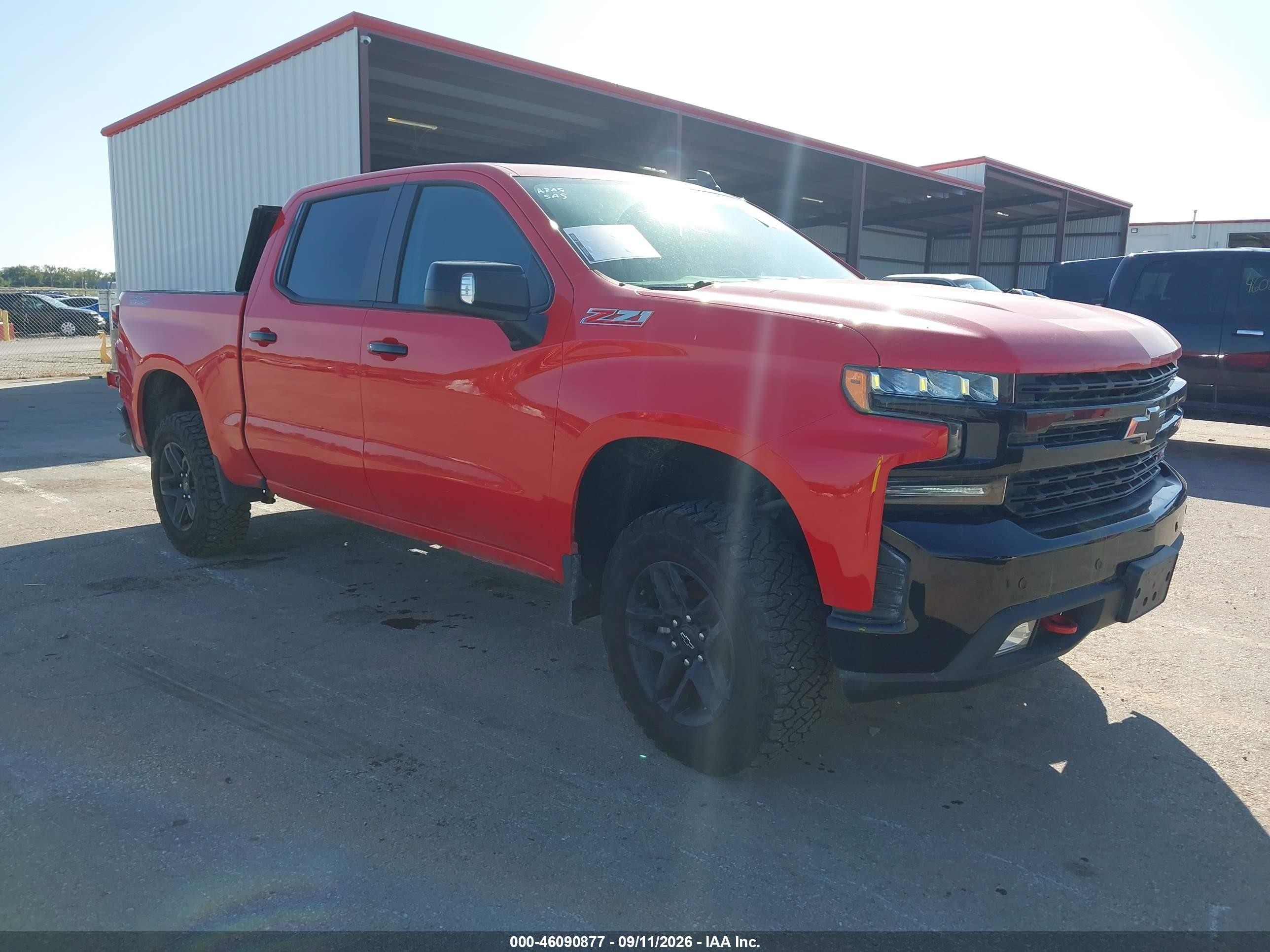 2021 Chevrolet Silverado 1500 VIN 3GCPYFED1MG101443 — IAAI salvage auction photo