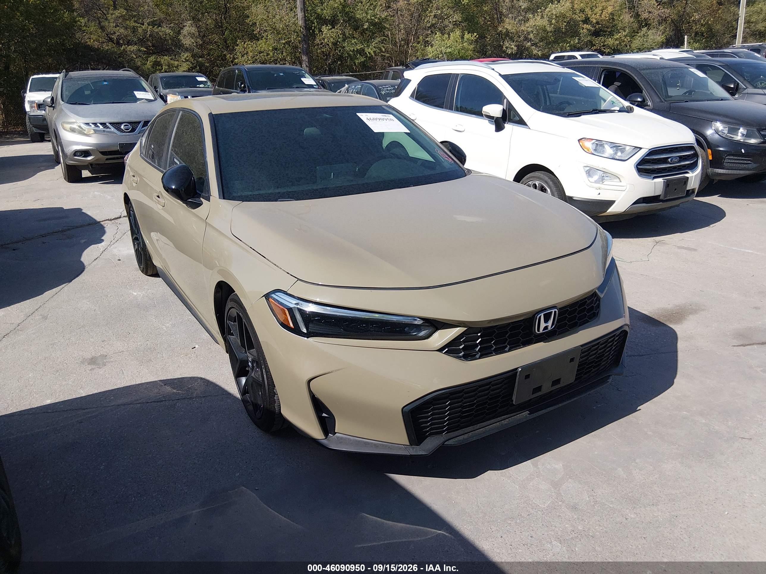 2025 Honda Civic Hybrid VIN 19XFL4H85SE006731 — IAAI salvage auction photo
