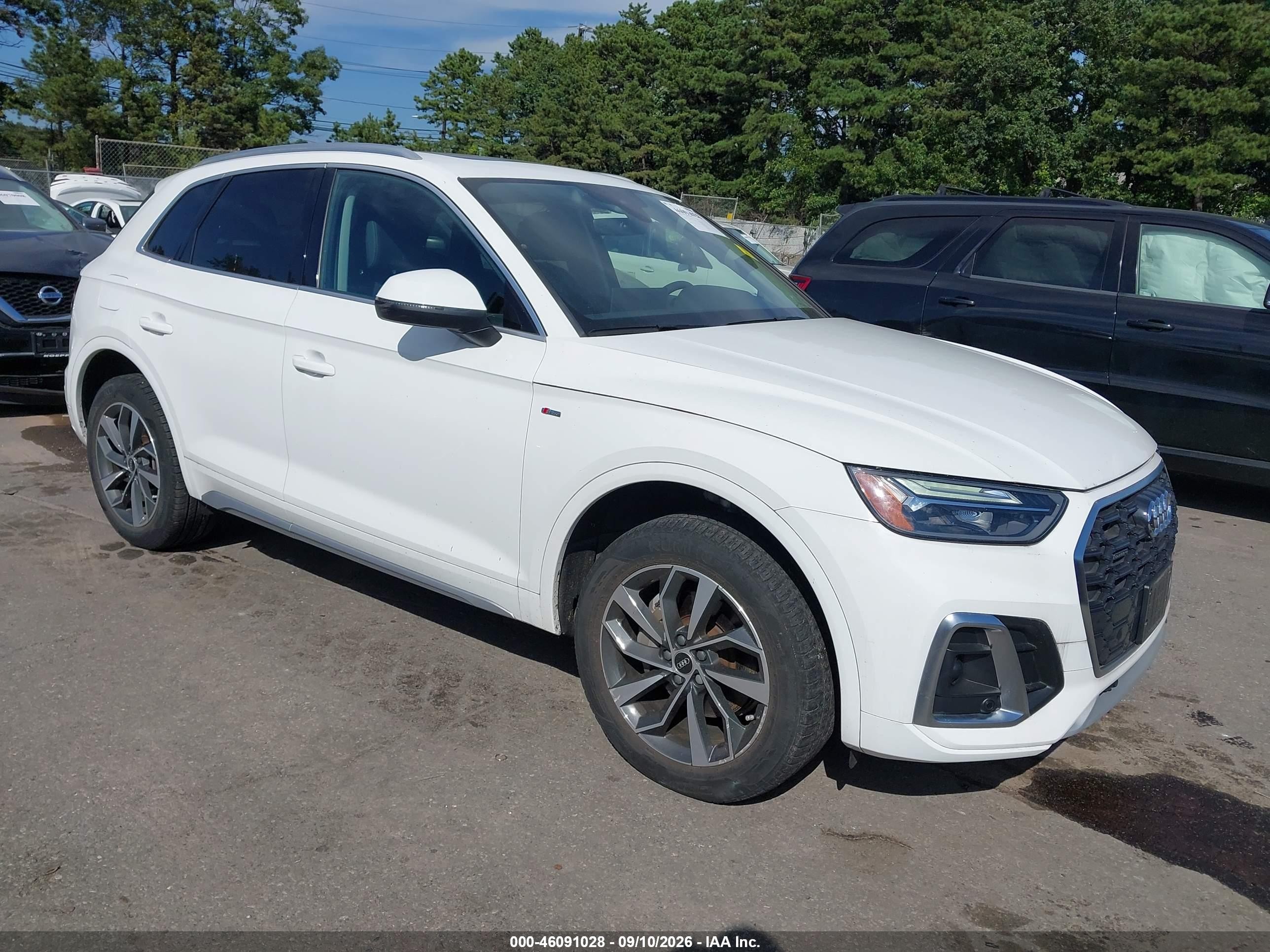 2022 Audi Q5 VIN WA1EAAFY5N2125684 — IAAI salvage auction photo