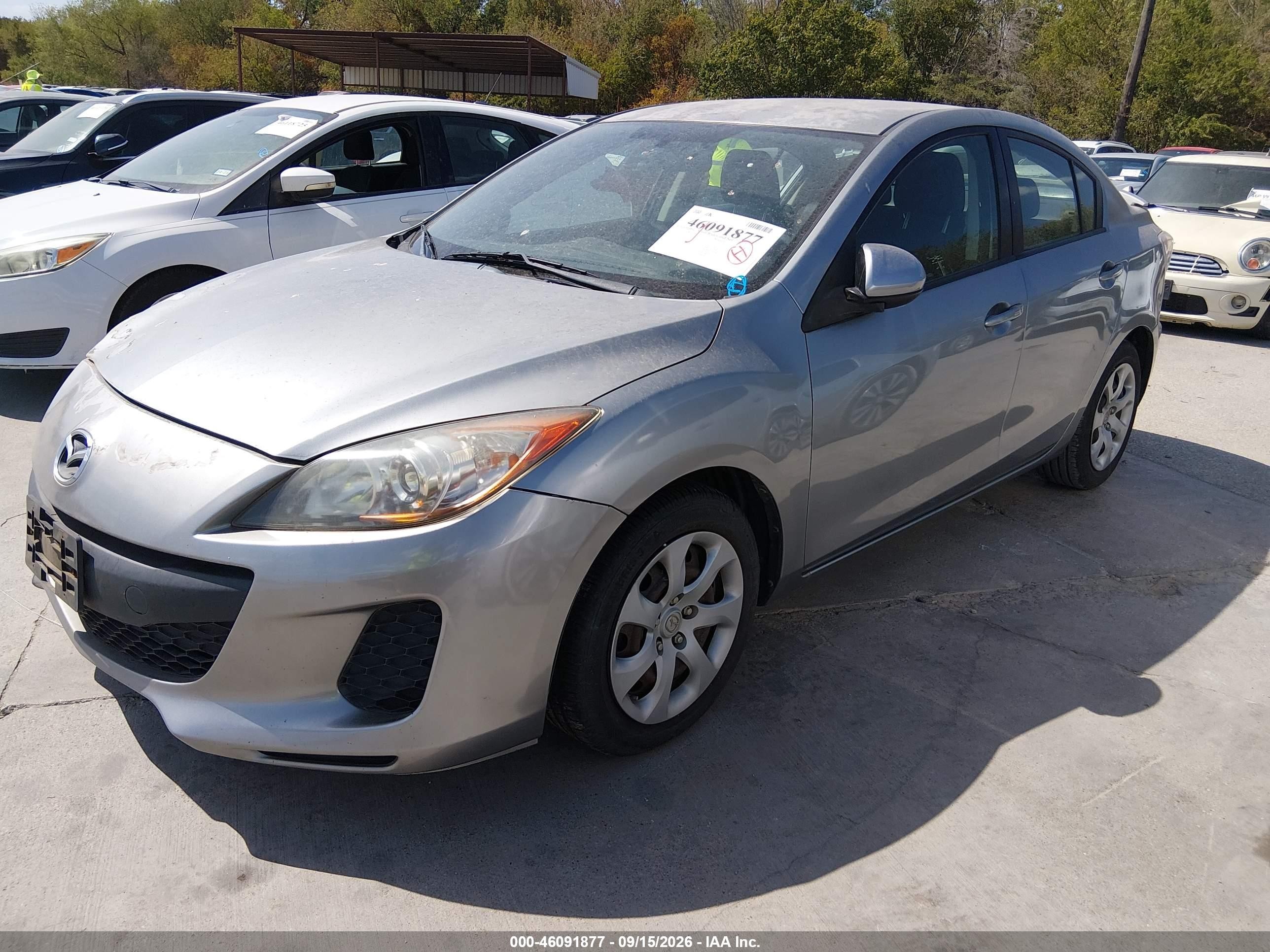 2012 Mazda 3 VIN JM1BL1UG3C1563717 IAAI salvage auction — Normal Wear, Original (Texas), sold $2,525 on 2026-10-02 (photo 2)