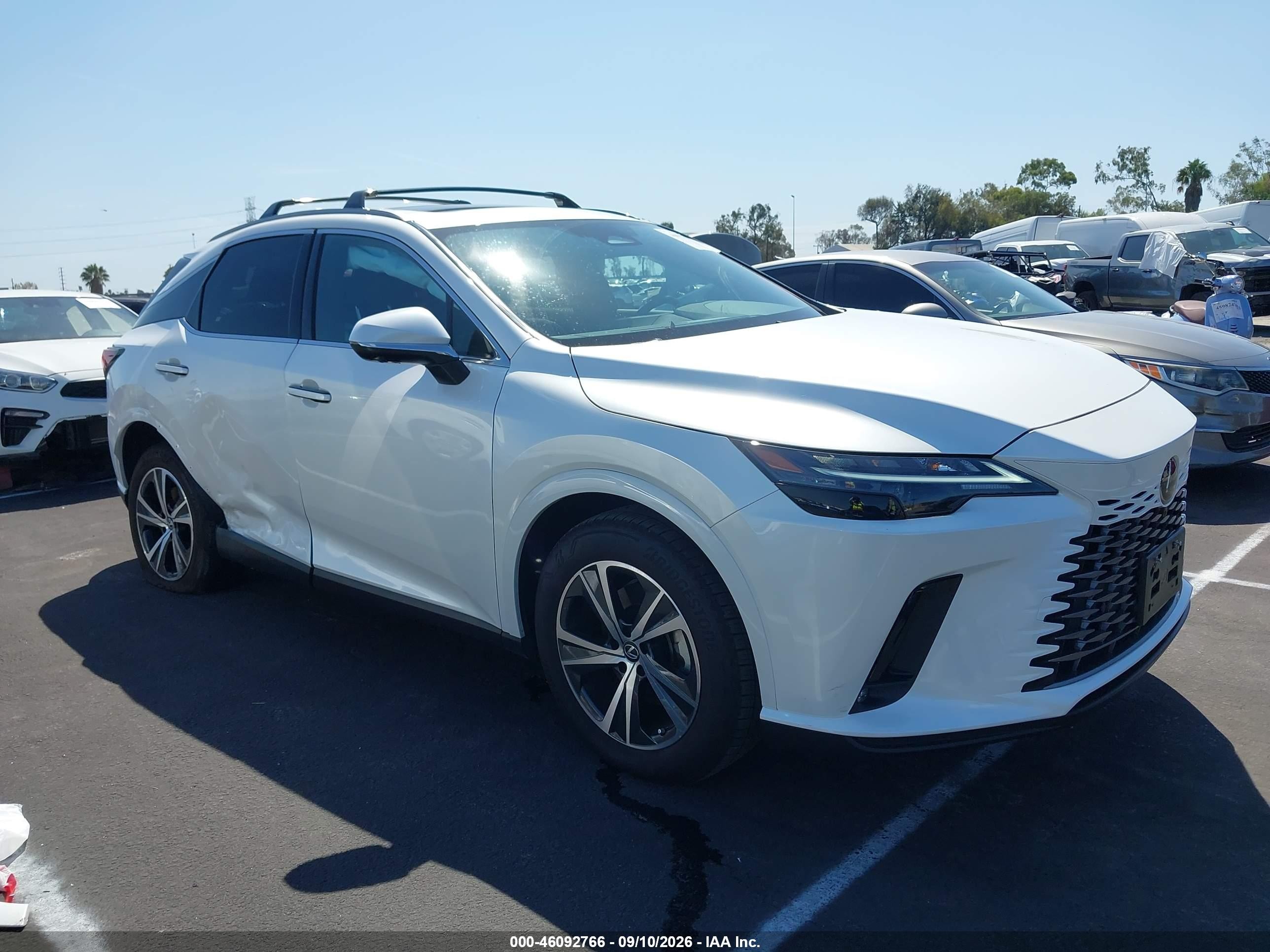 2025 Lexus RX 350 VIN JTJCHMAA9S2032342 — IAAI salvage auction photo