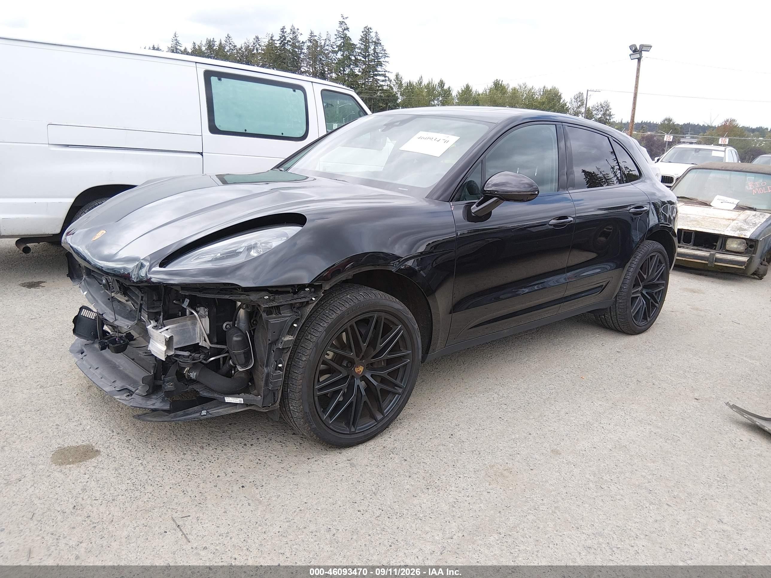 2023 Porsche Macan VIN WP1AA2A52PLB17416 IAAI salvage auction — Front End, Bill Of Sale (Washington), sold $23,300 on 2026-09-16 (photo 2)