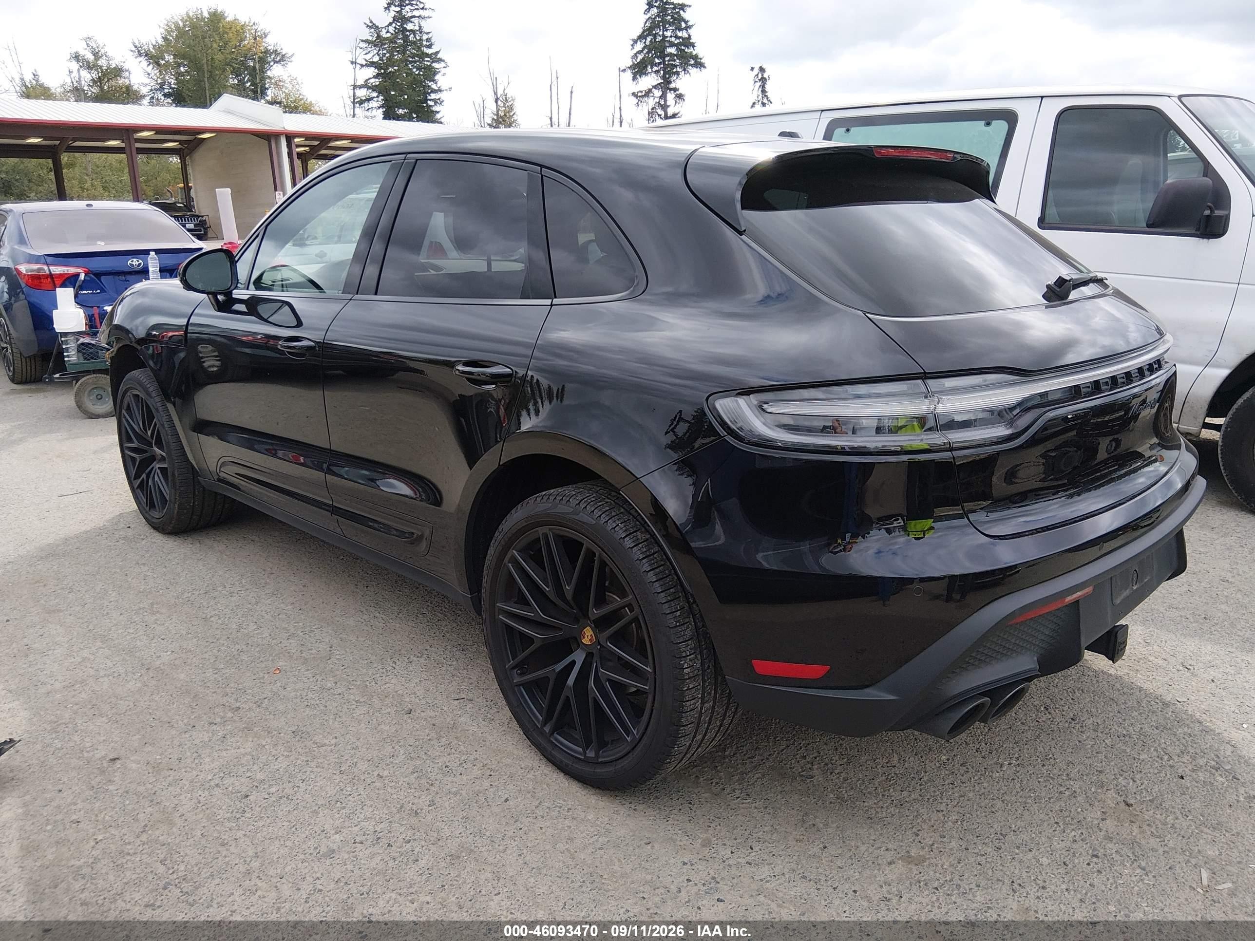 2023 Porsche Macan VIN WP1AA2A52PLB17416 IAAI salvage auction — Front End, Bill Of Sale (Washington), sold $23,300 on 2026-09-16 (photo 3)
