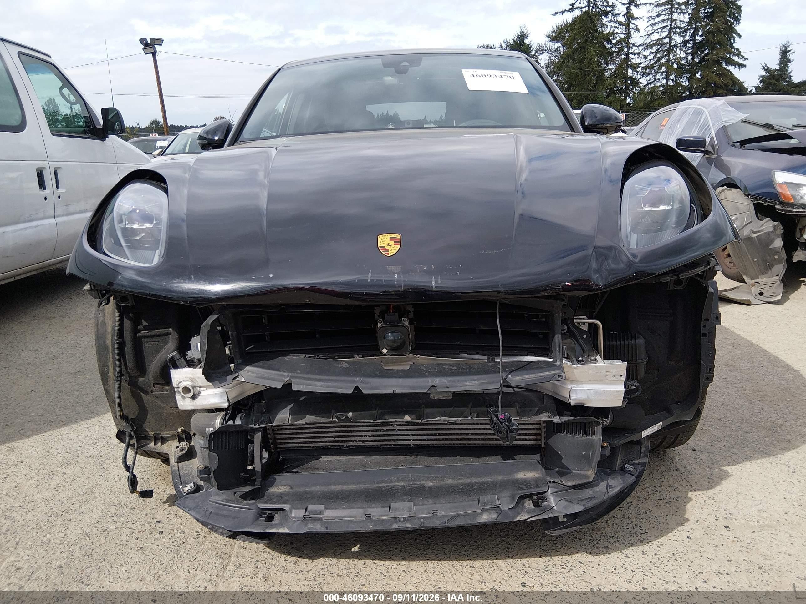 2023 Porsche Macan VIN WP1AA2A52PLB17416 IAAI salvage auction — Front End, Bill Of Sale (Washington), sold $23,300 on 2026-09-16 (photo 6)
