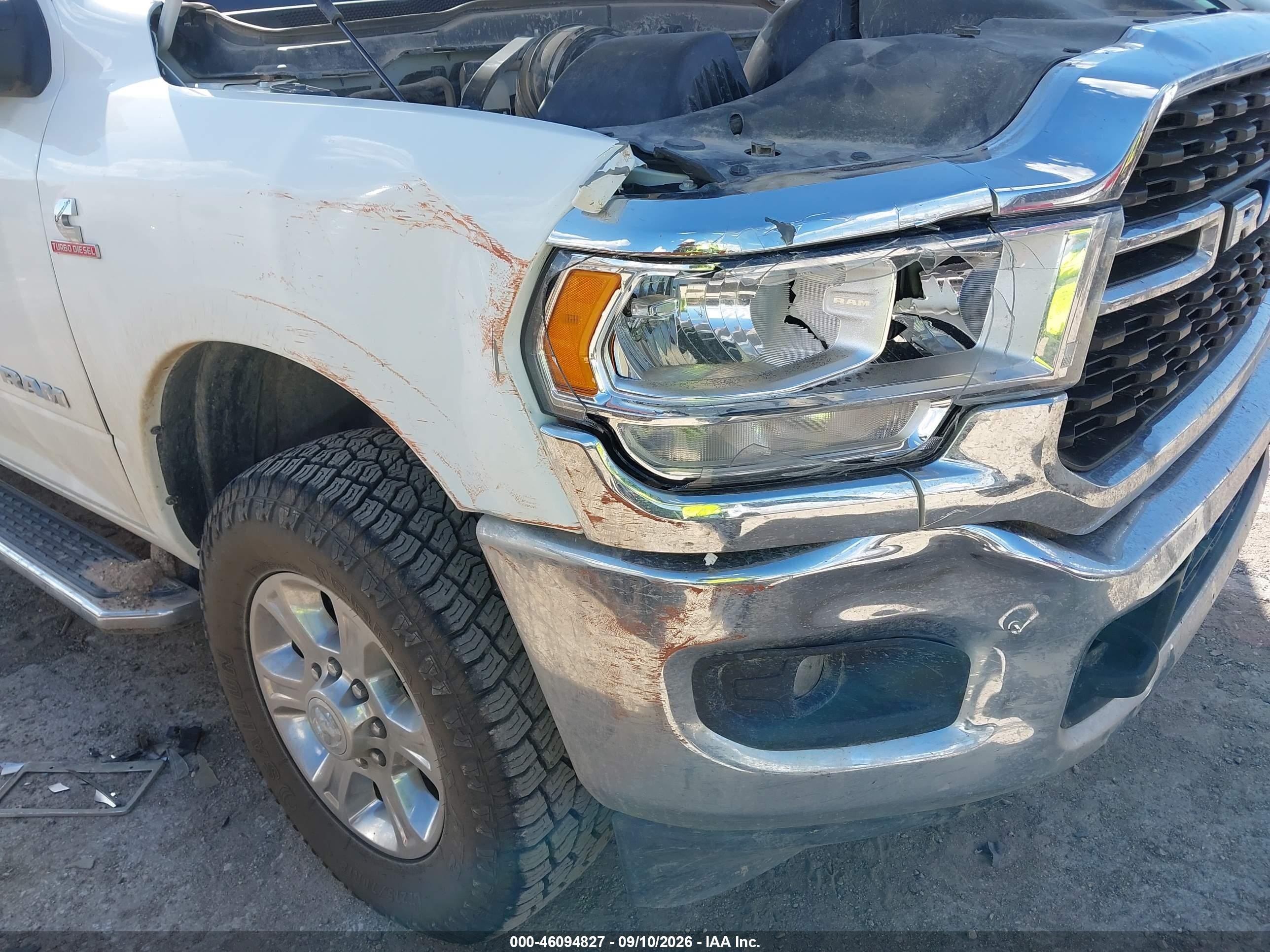 2024 Ram 2500 VIN 3C6UR5DL4RG285536 IAAI salvage auction — Unknown, Enterprise Vehicles Clear Only (Texas), sold $30,000 on 2026-09-13 (photo 6)