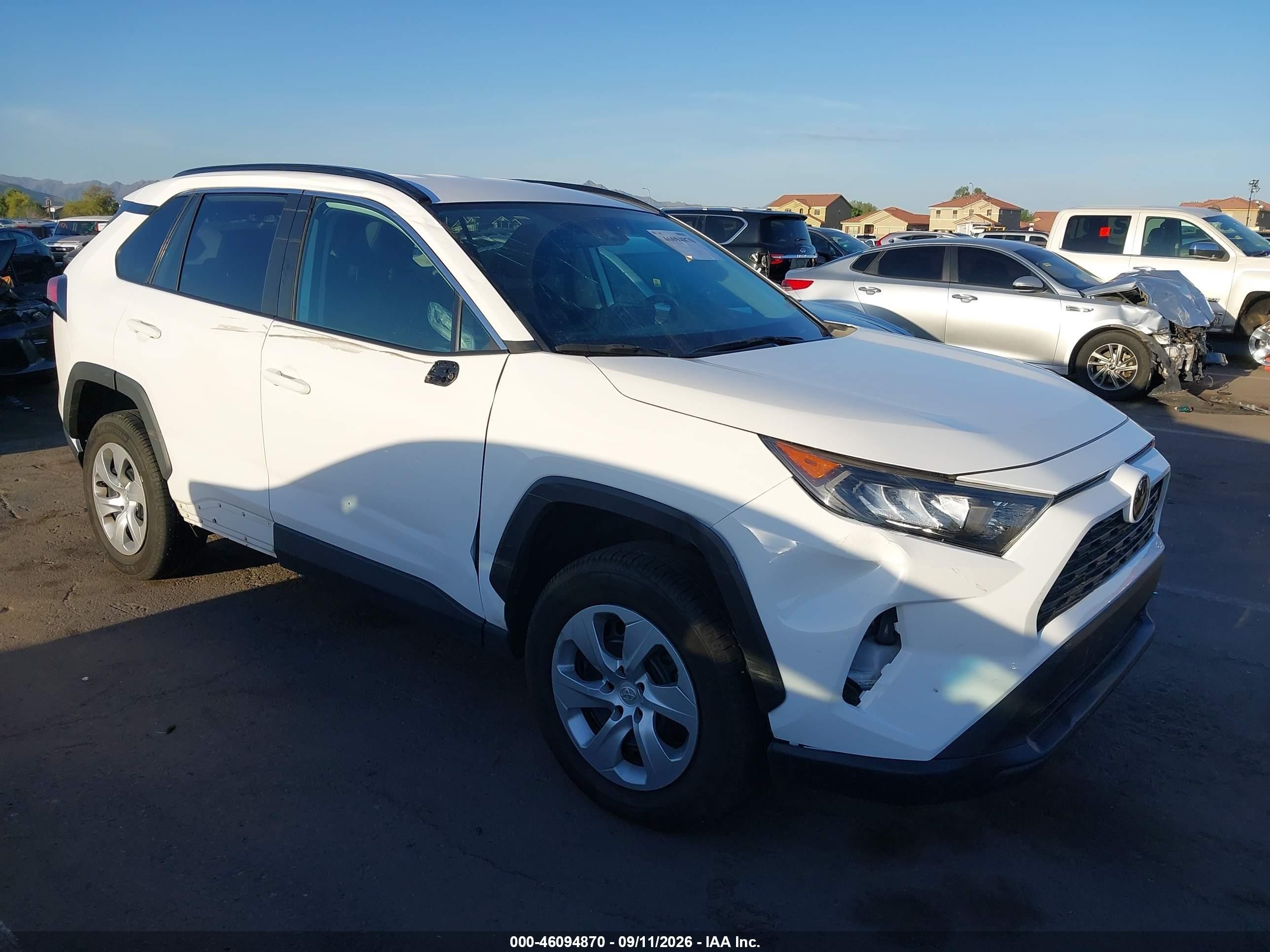 2020 Toyota RAV4 VIN 2T3F1RFV1LC121040 — IAAI salvage auction photo