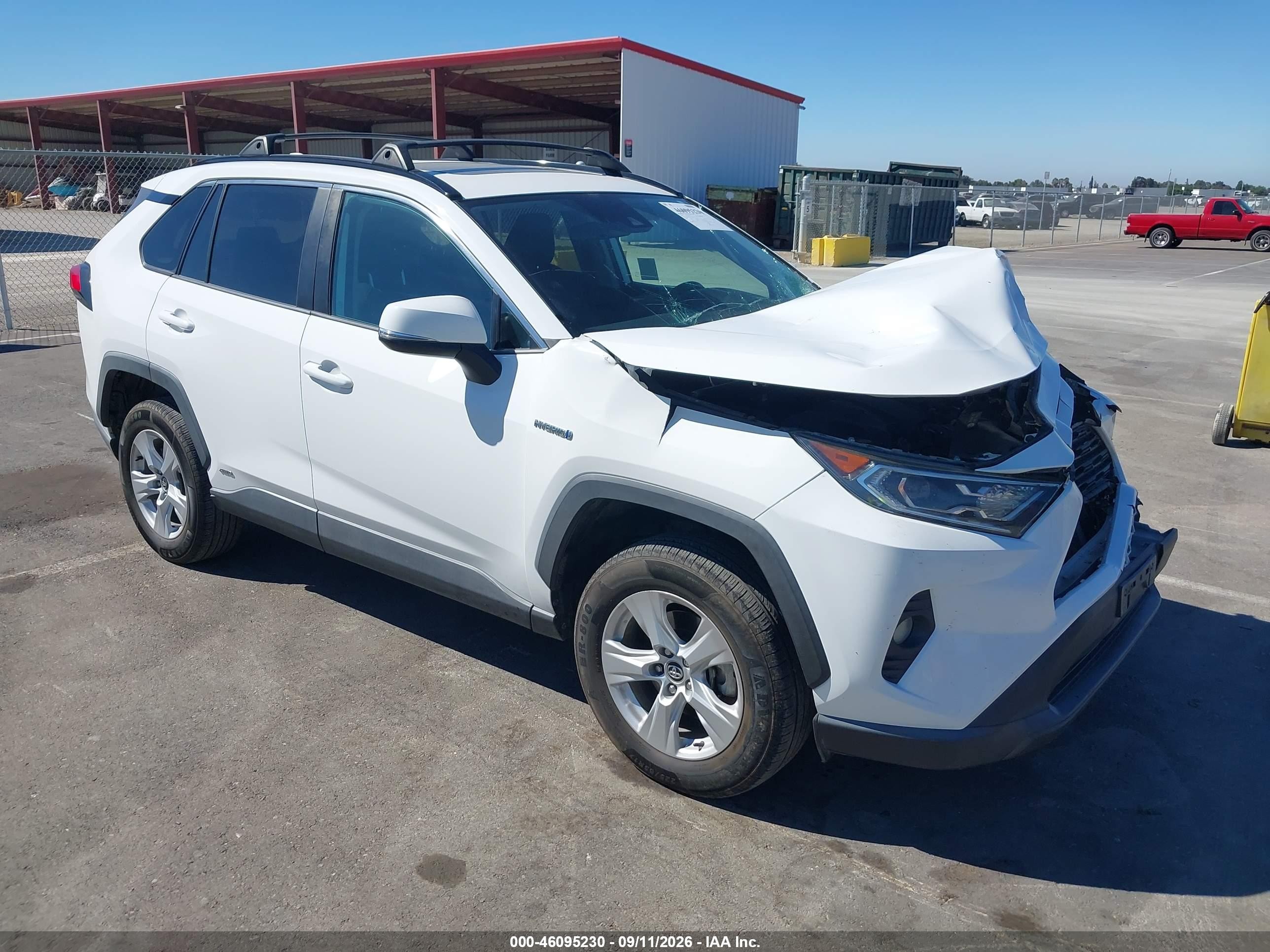 2020 Toyota RAV4 Hybrid VIN 2T3RWRFV7LW053520 — IAAI salvage auction photo