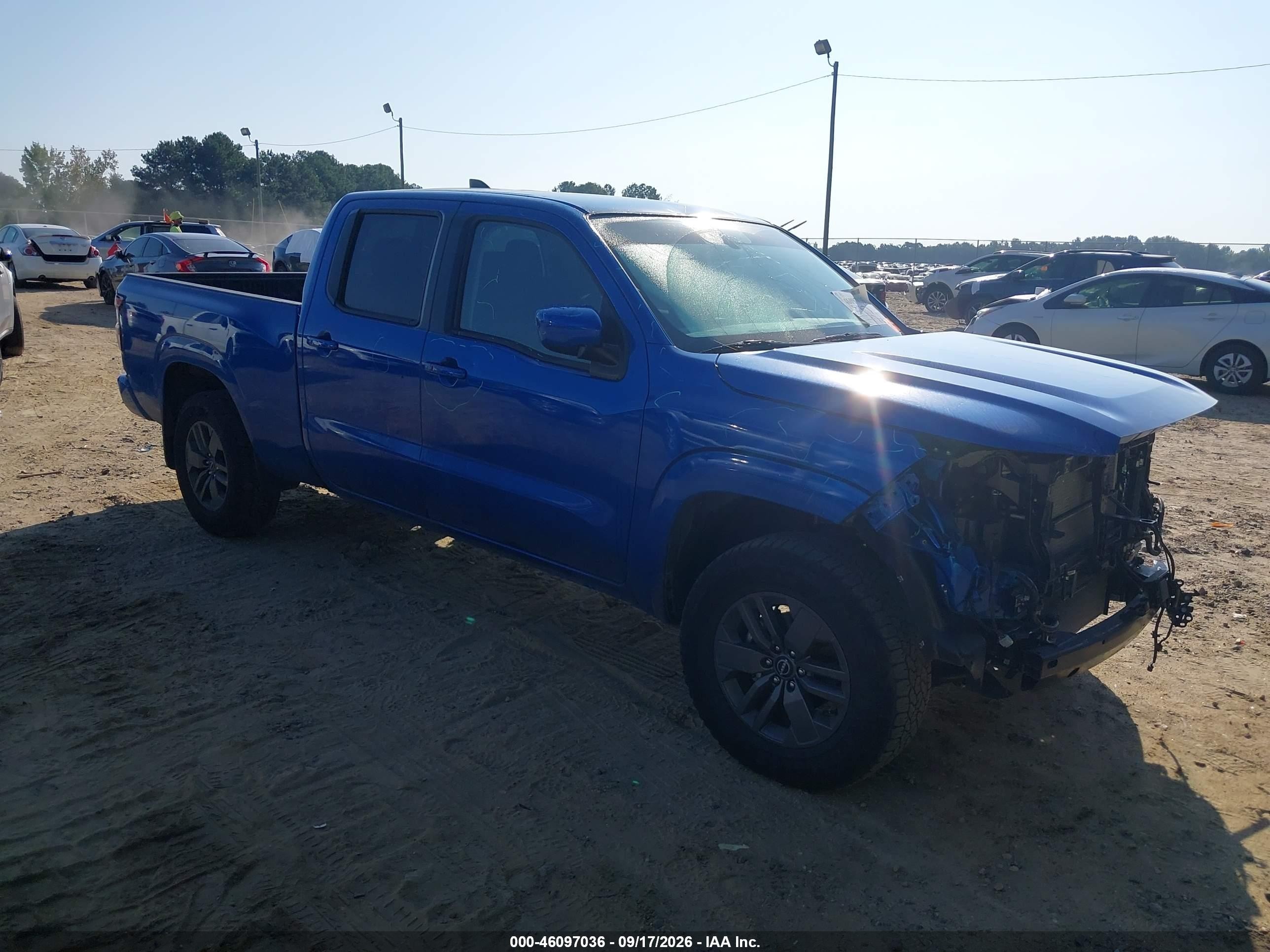 2025 Nissan Frontier VIN 1N6ED1FK9SN638131 — IAAI salvage auction photo