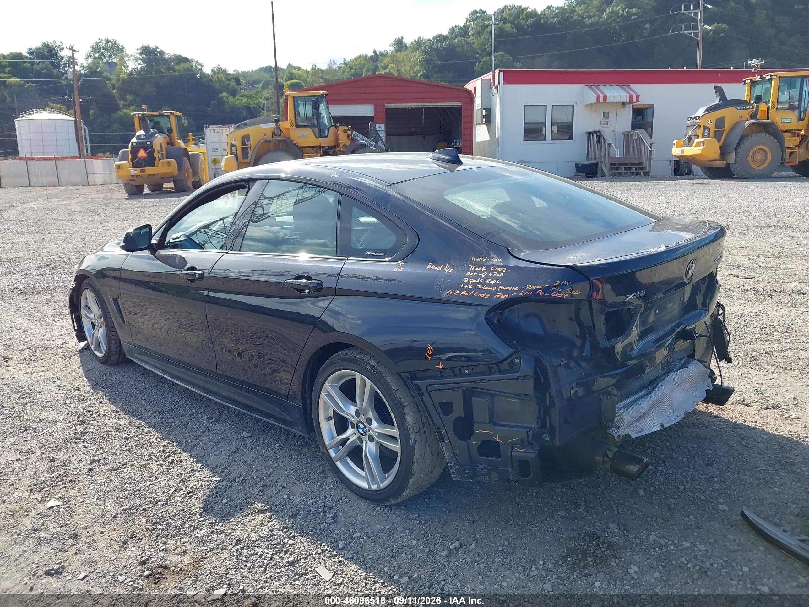 2019 BMW 4er VIN WBA4J3C5XKBL05985 IAAI salvage auction — Rear End, Salvage (Pennsylvania), sold $8,900 on 2026-10-07 (photo 3)