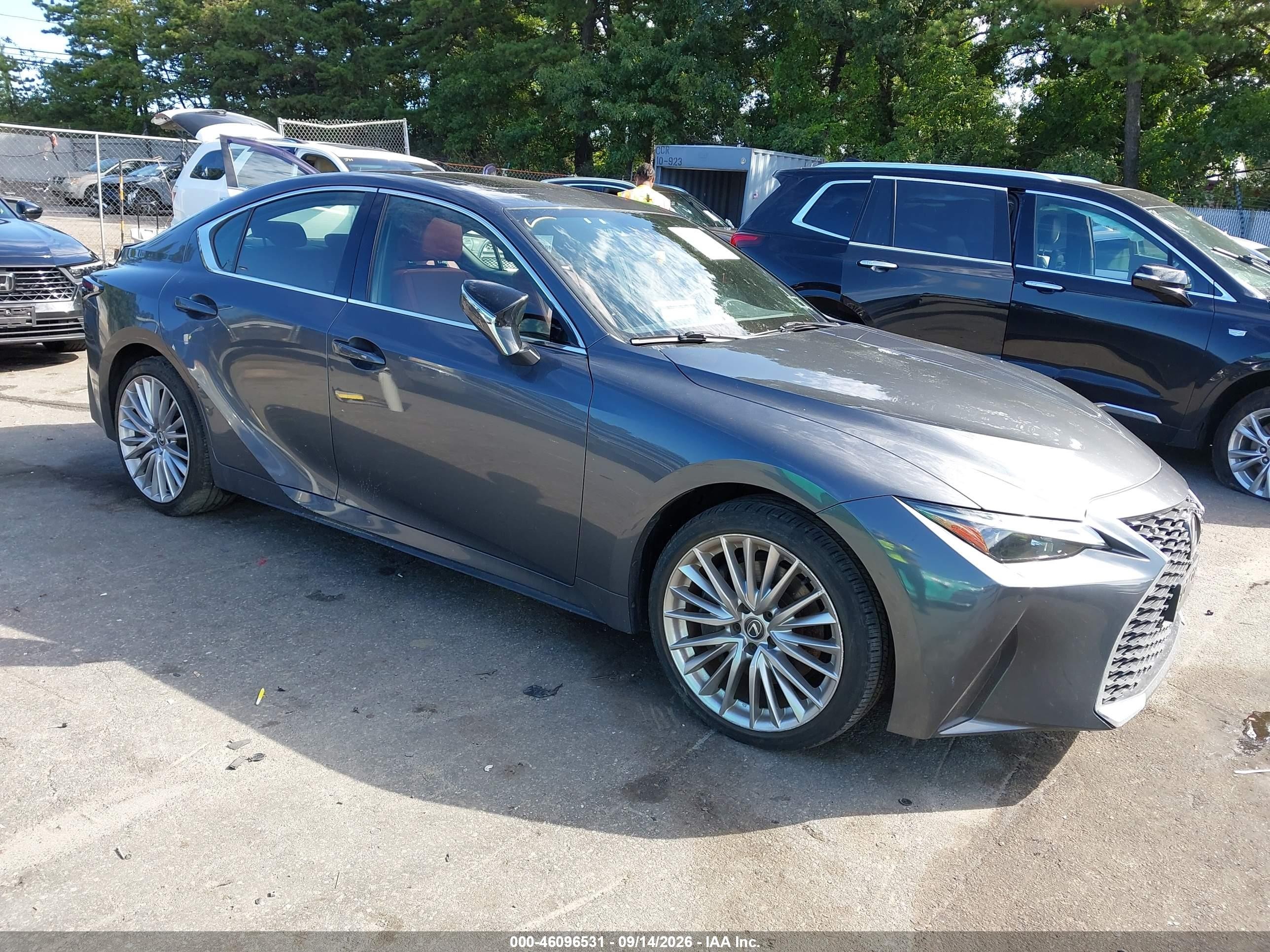 2023 Lexus IS 300 VIN JTHD81F25P5050395 — IAAI salvage auction photo