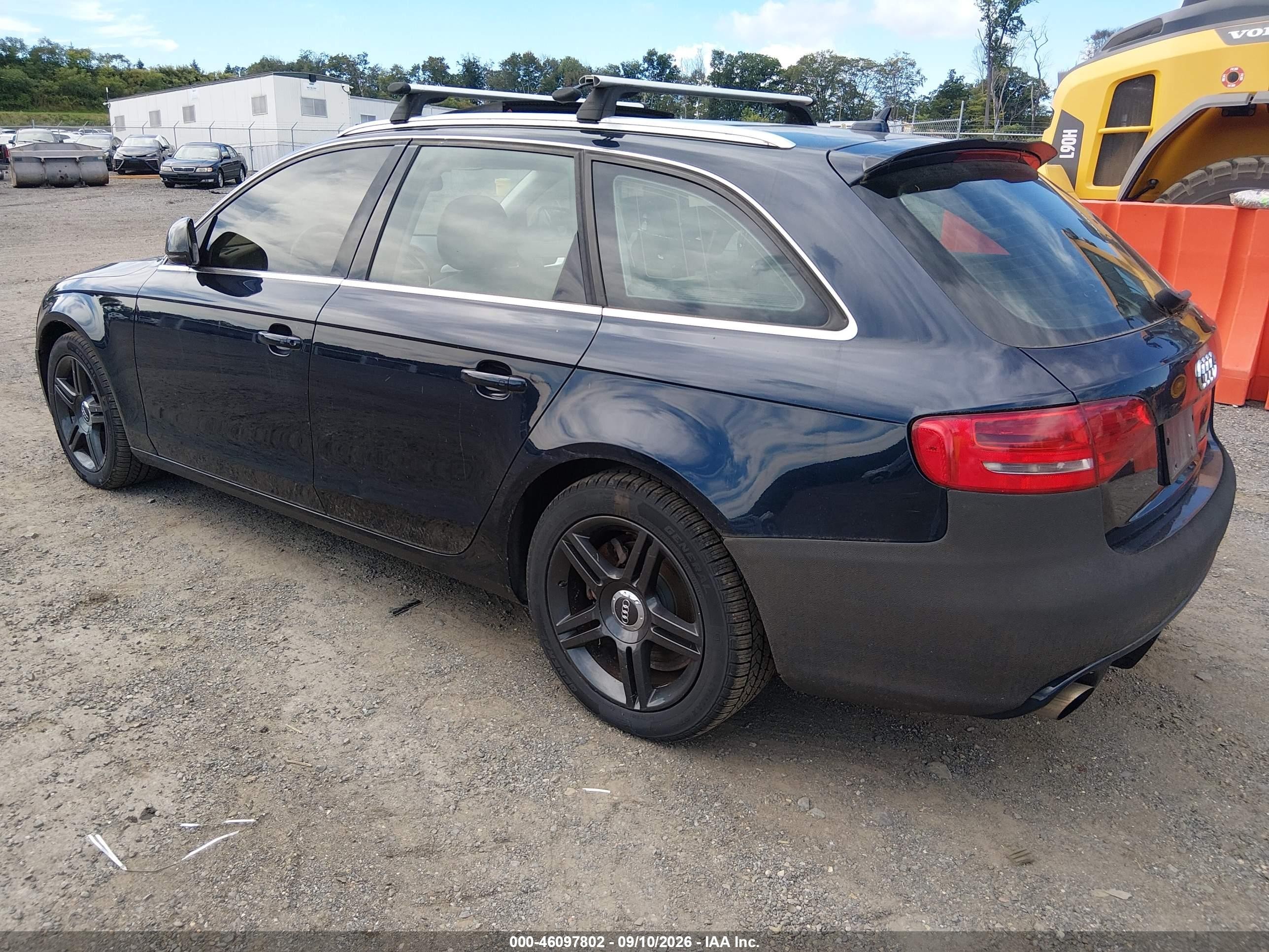 2009 Audi A4 VIN WAUGF78K19A190813 IAAI salvage auction — Normal Wear, Salvage (Texas), sold $575 on 2026-10-10 (photo 3)