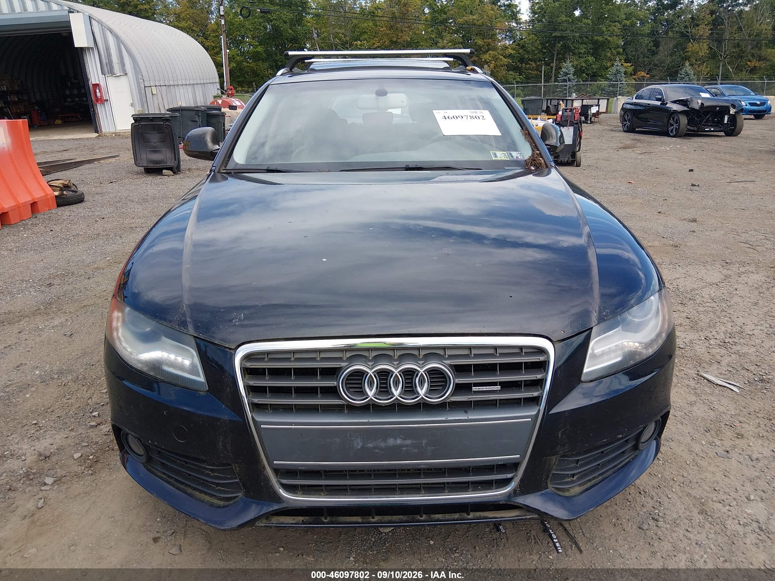 2009 Audi A4 VIN WAUGF78K19A190813 IAAI salvage auction — Normal Wear, Salvage (Texas), sold $575 on 2026-10-10 (photo 6)