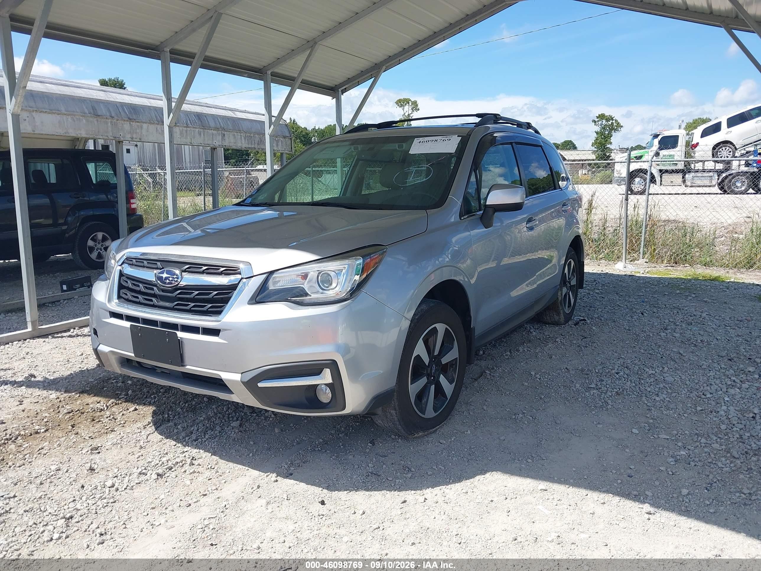 2018 Subaru Forester VIN JF2SJARC8JH494864 IAAI salvage auction — Rear End, Salvage (Idaho), sold $4,725 on 2026-10-07 (photo 2)