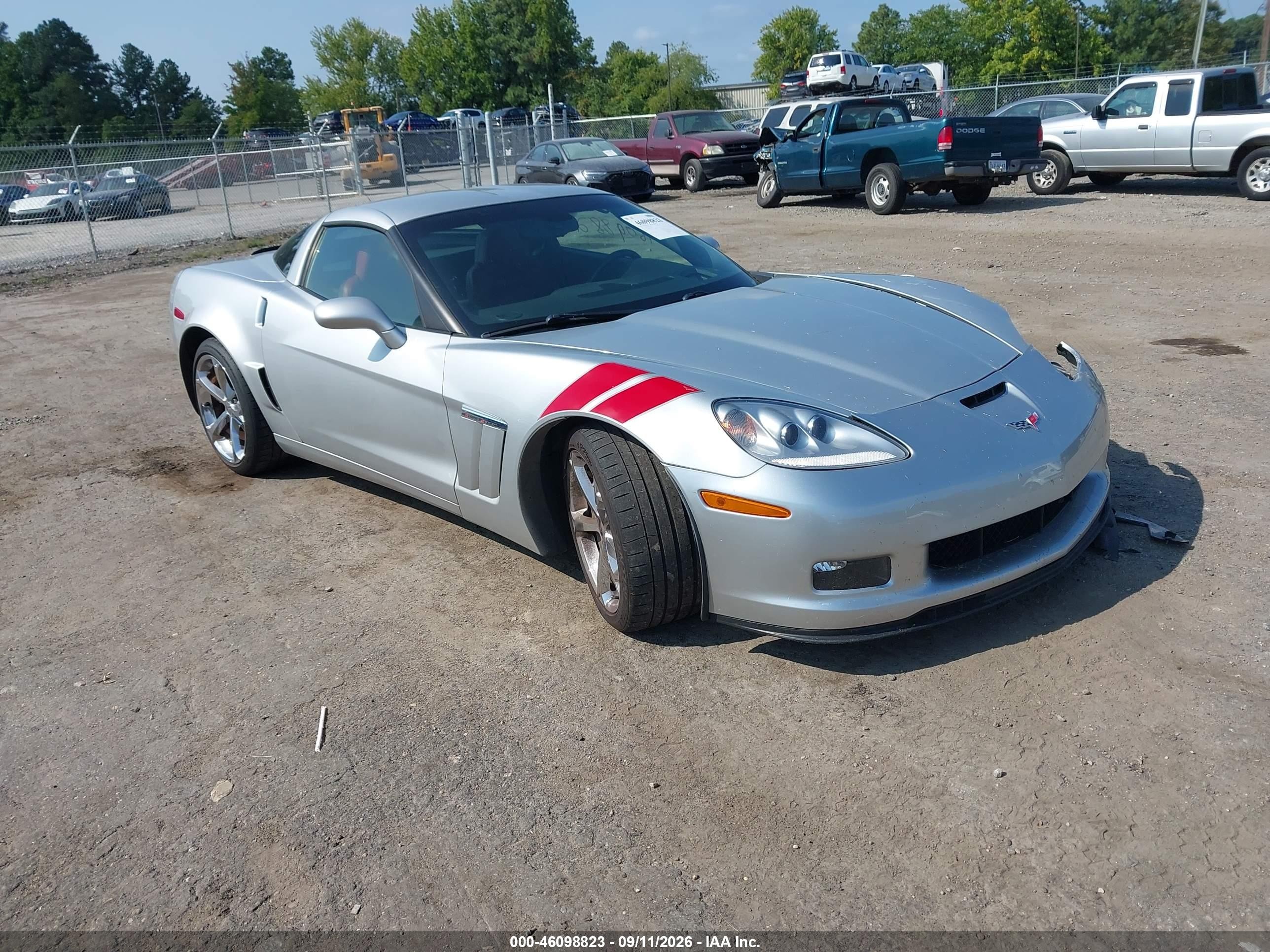 2012 Chevrolet Corvette VIN 1G1YS2DW9C5100167 — IAAI salvage auction photo