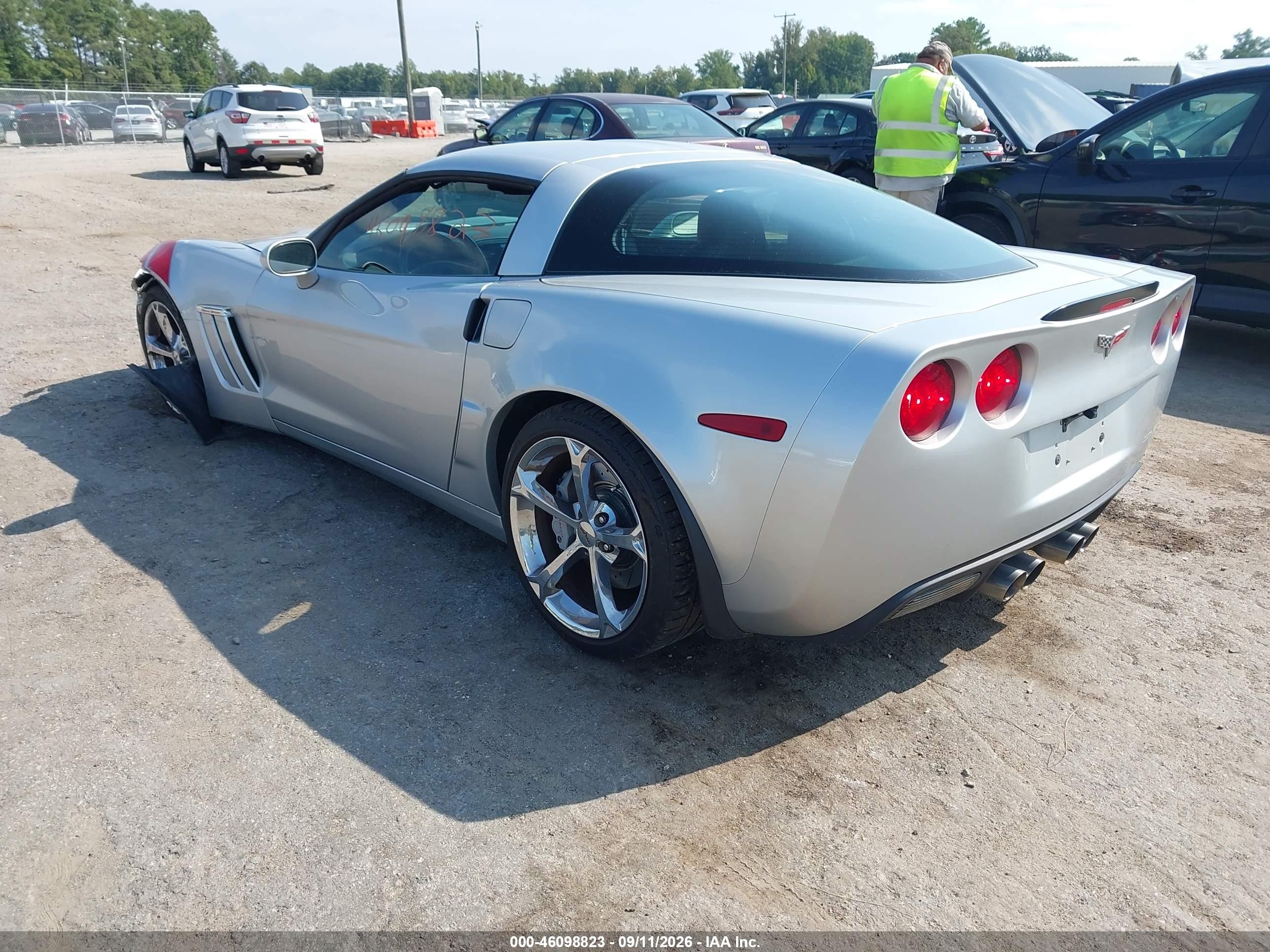 2012 Chevrolet Corvette VIN 1G1YS2DW9C5100167 IAAI salvage auction — Front End, Salvage (Virginia), sold $23,100 on 2026-09-24 (photo 3)