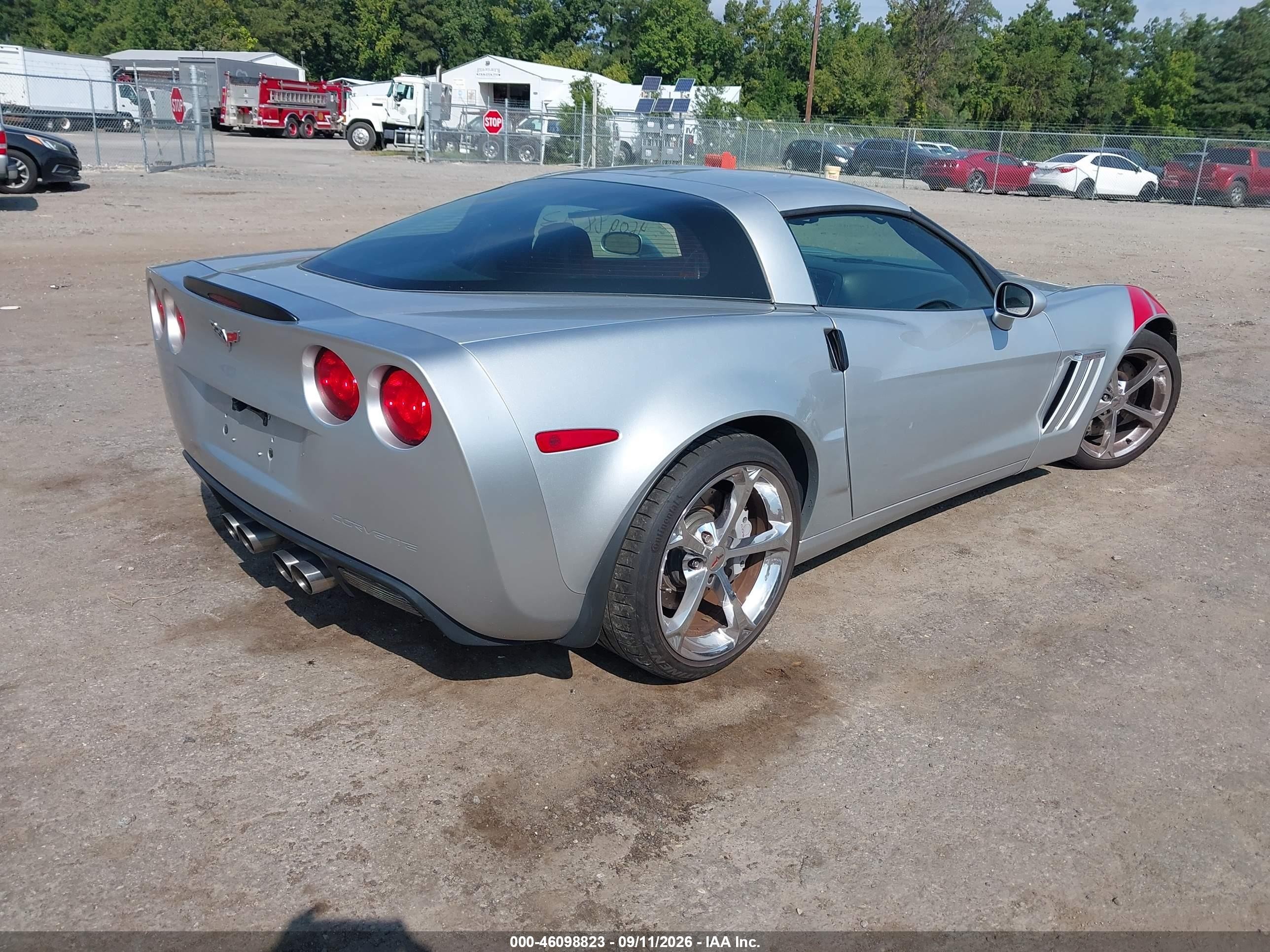 2012 Chevrolet Corvette VIN 1G1YS2DW9C5100167 IAAI salvage auction — Front End, Salvage (Virginia), sold $23,100 on 2026-09-24 (photo 4)